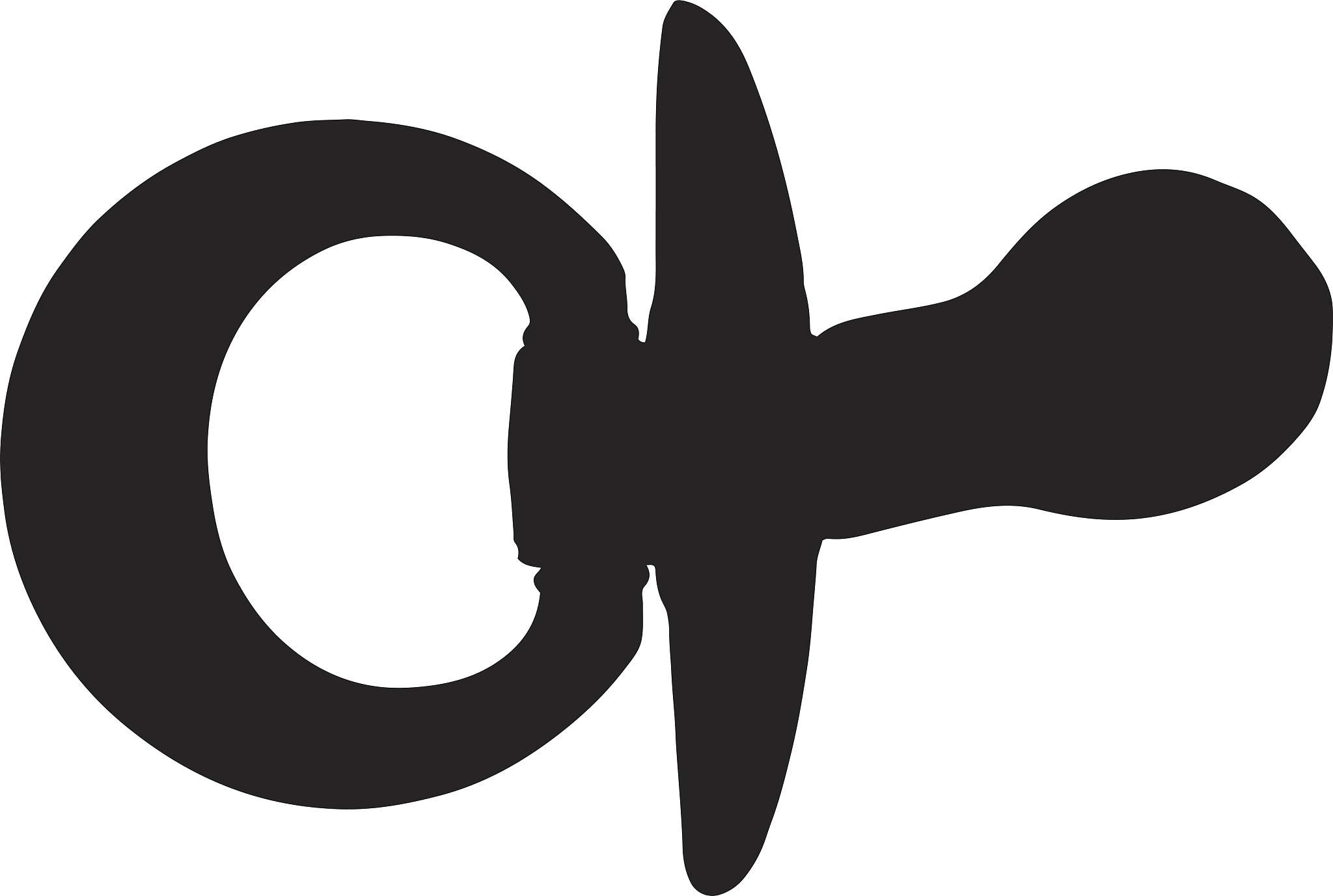 pacifier silhouette