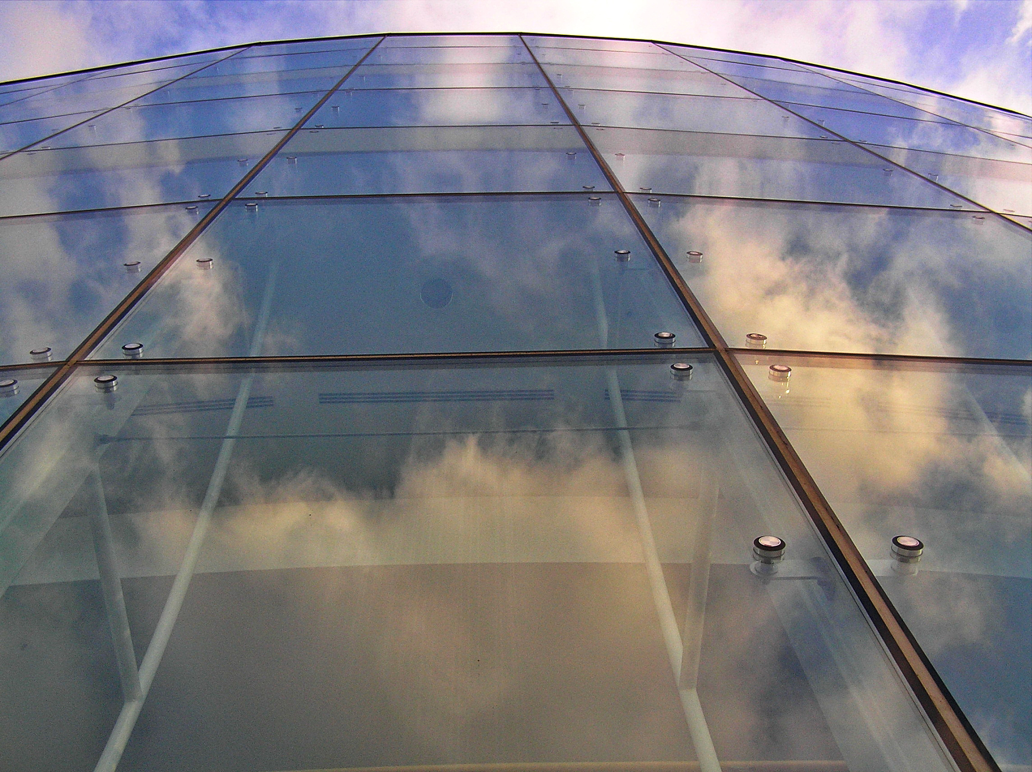 modern architecture - details - metal/glass