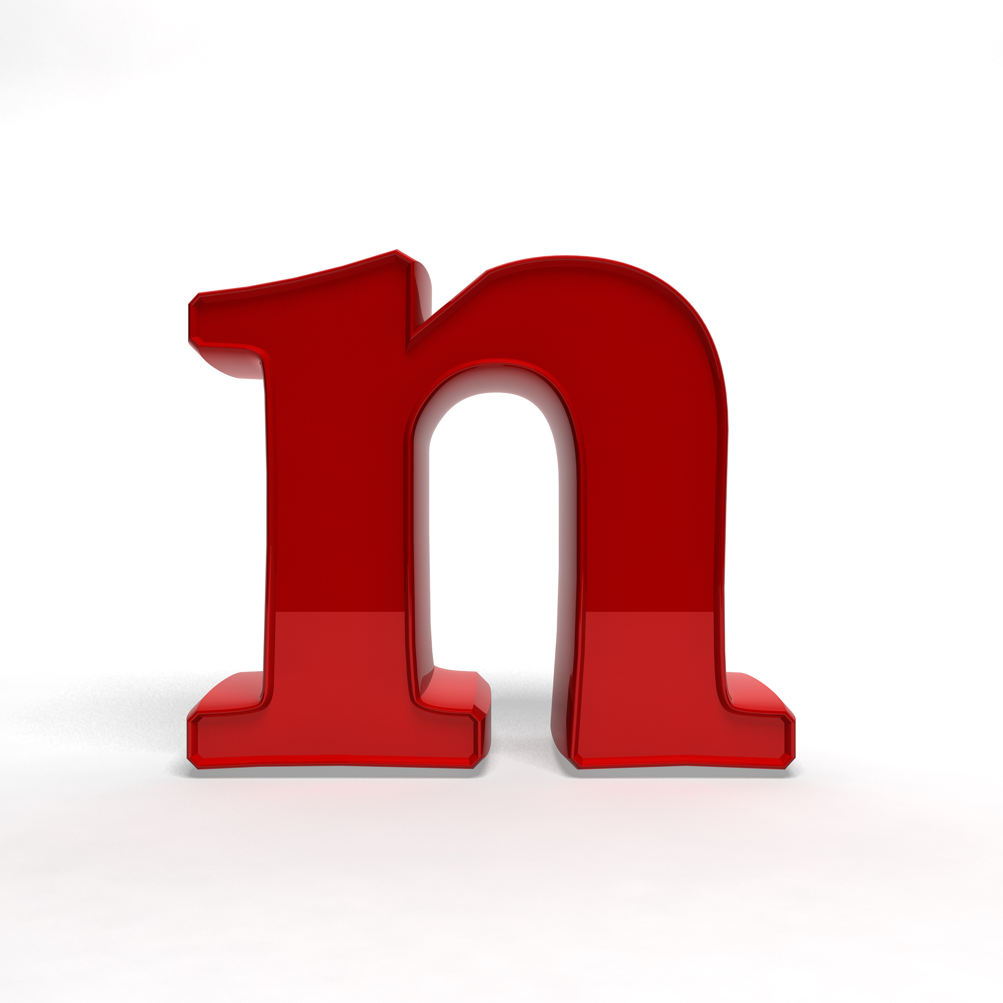 red letter n