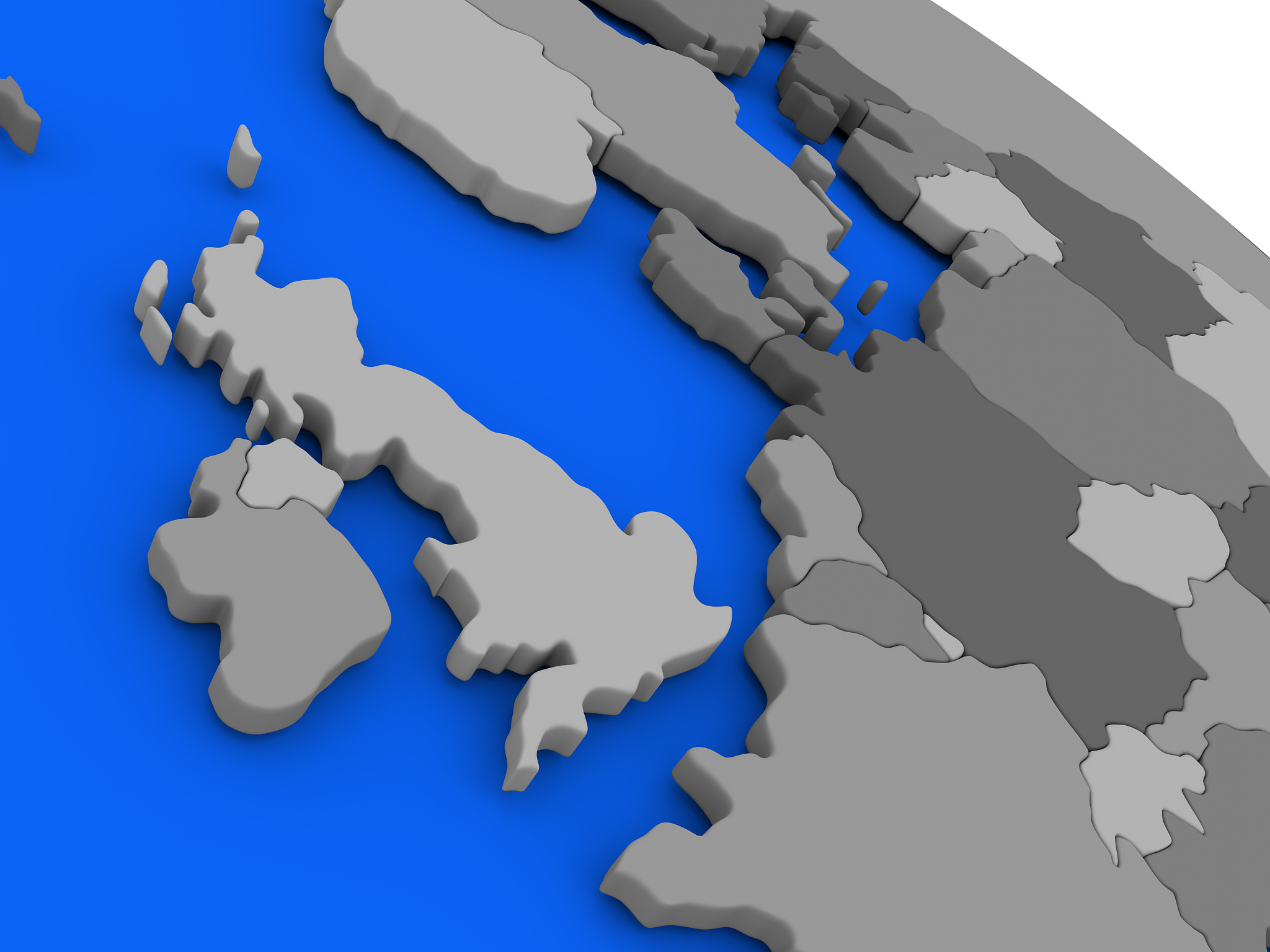 united kingdom on political earth model