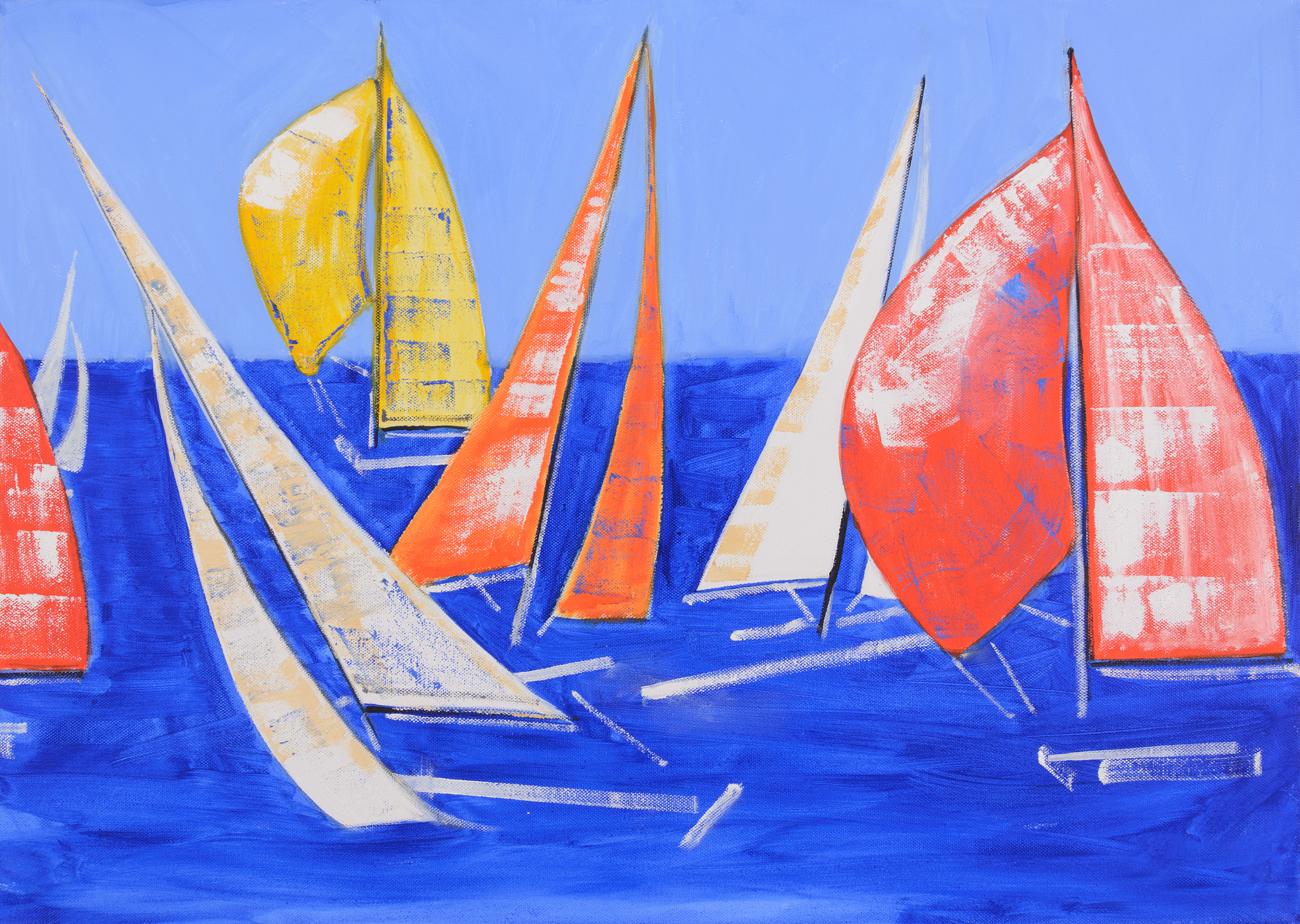 海上如何进行艺术创作