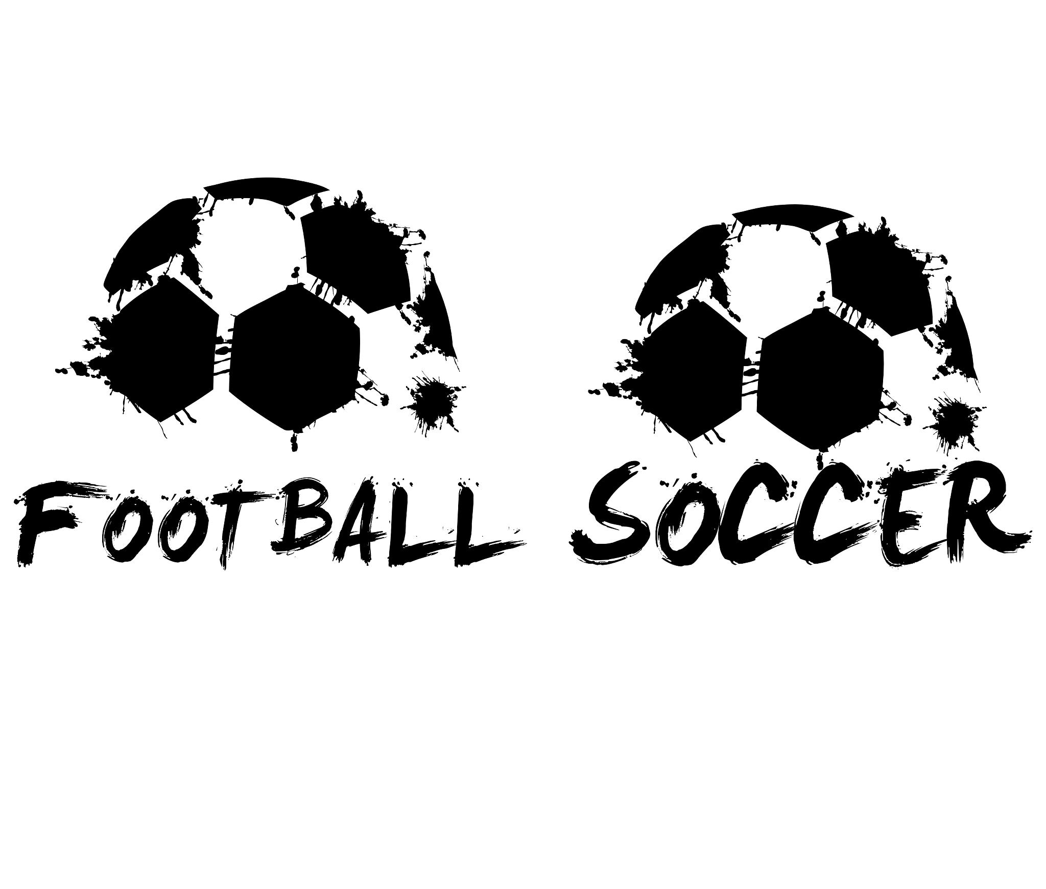 football and soccer