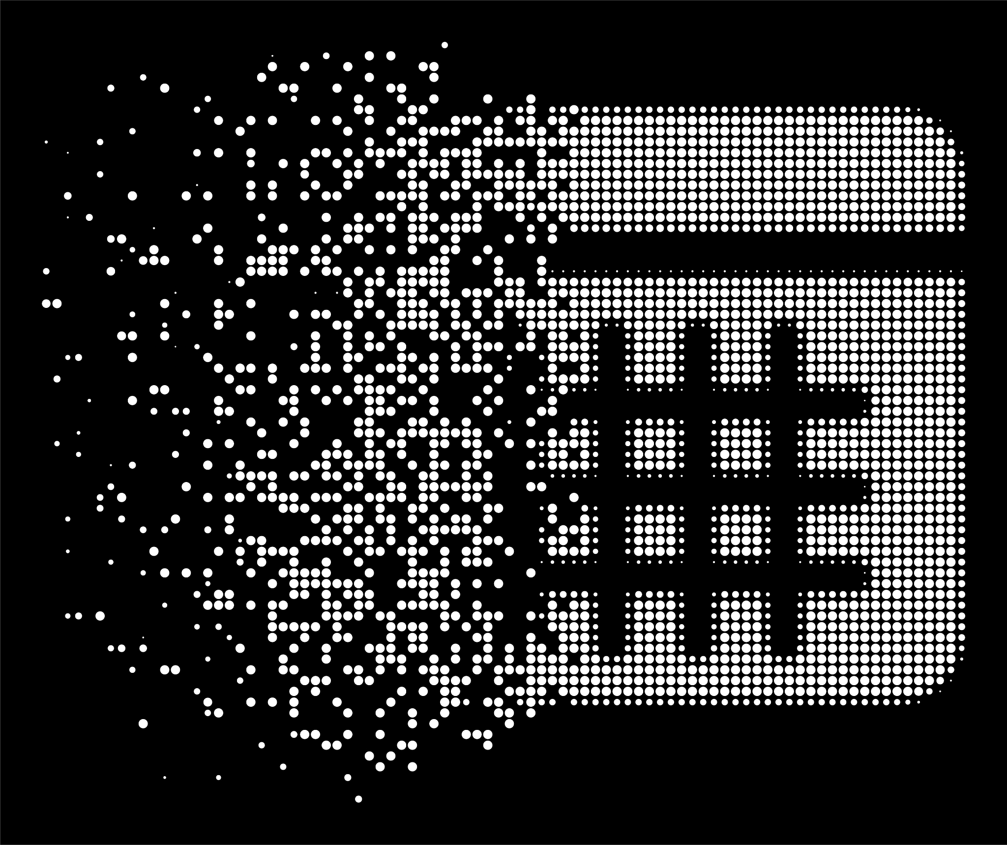 python 把图片中非黑色像素全部换成白色像素