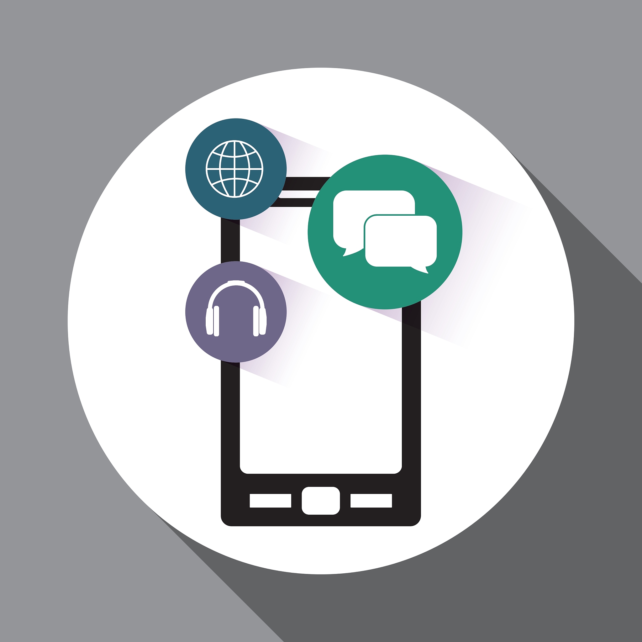 smartphone icon design