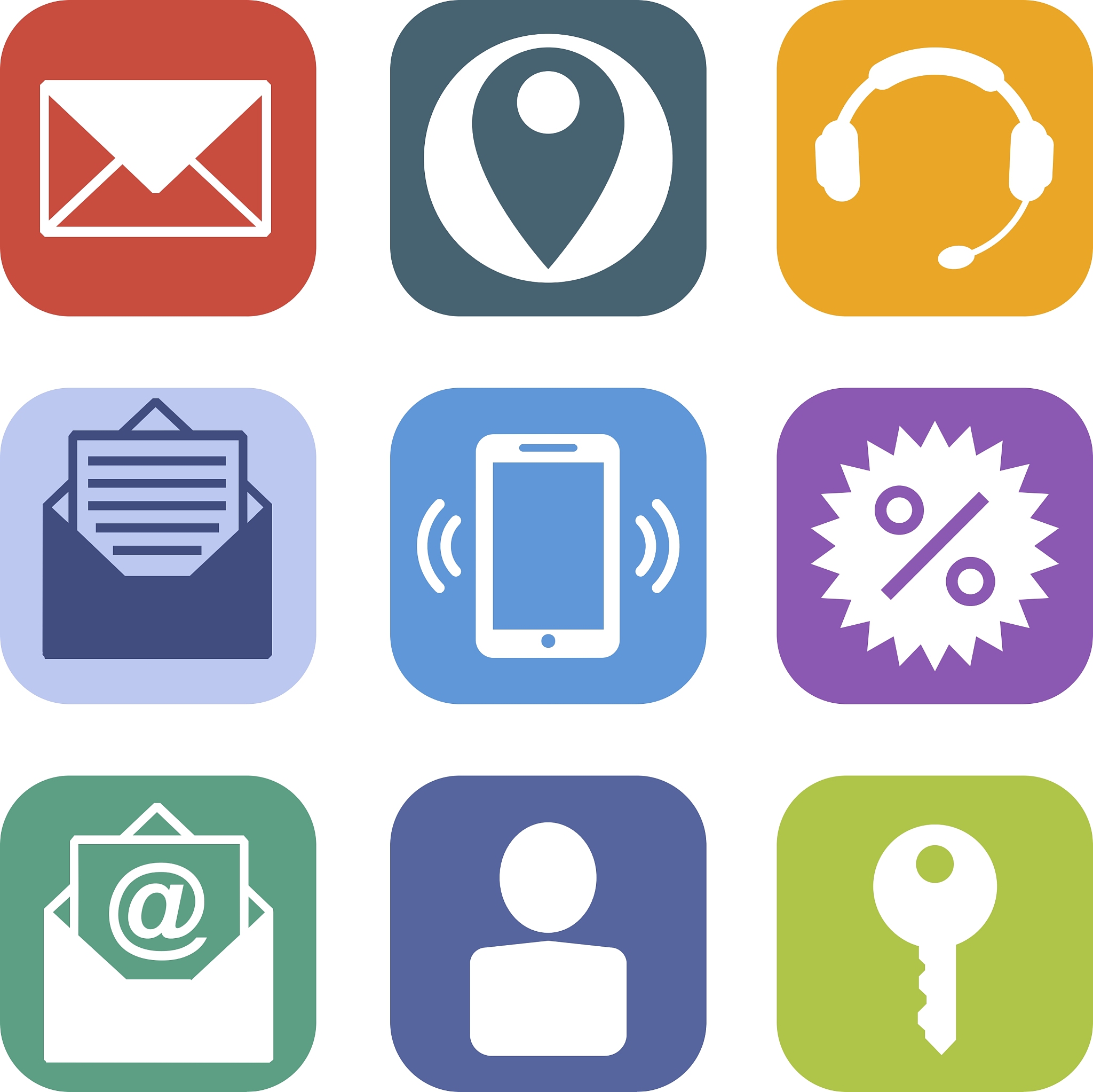 web site icons