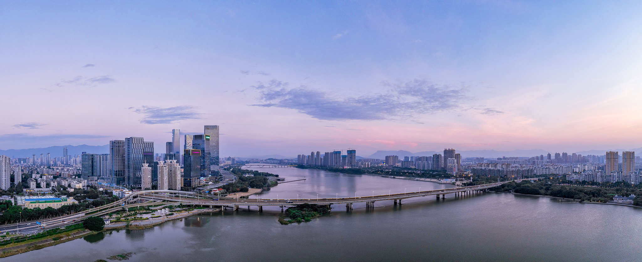 中国福州城市风光