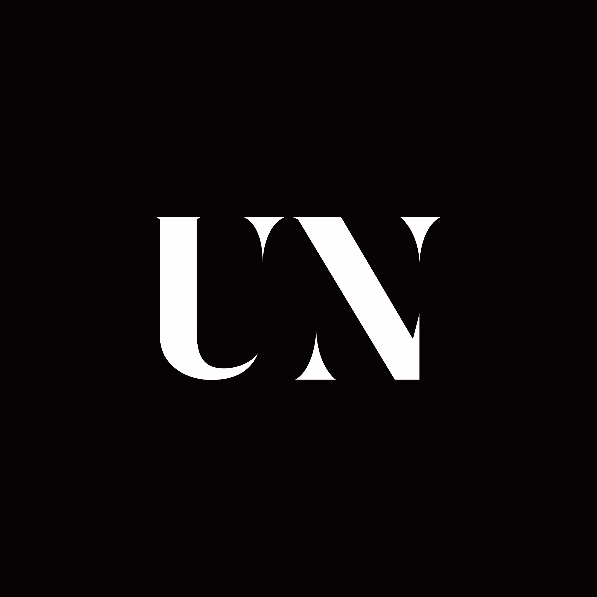 un logo letter initial logo designs template