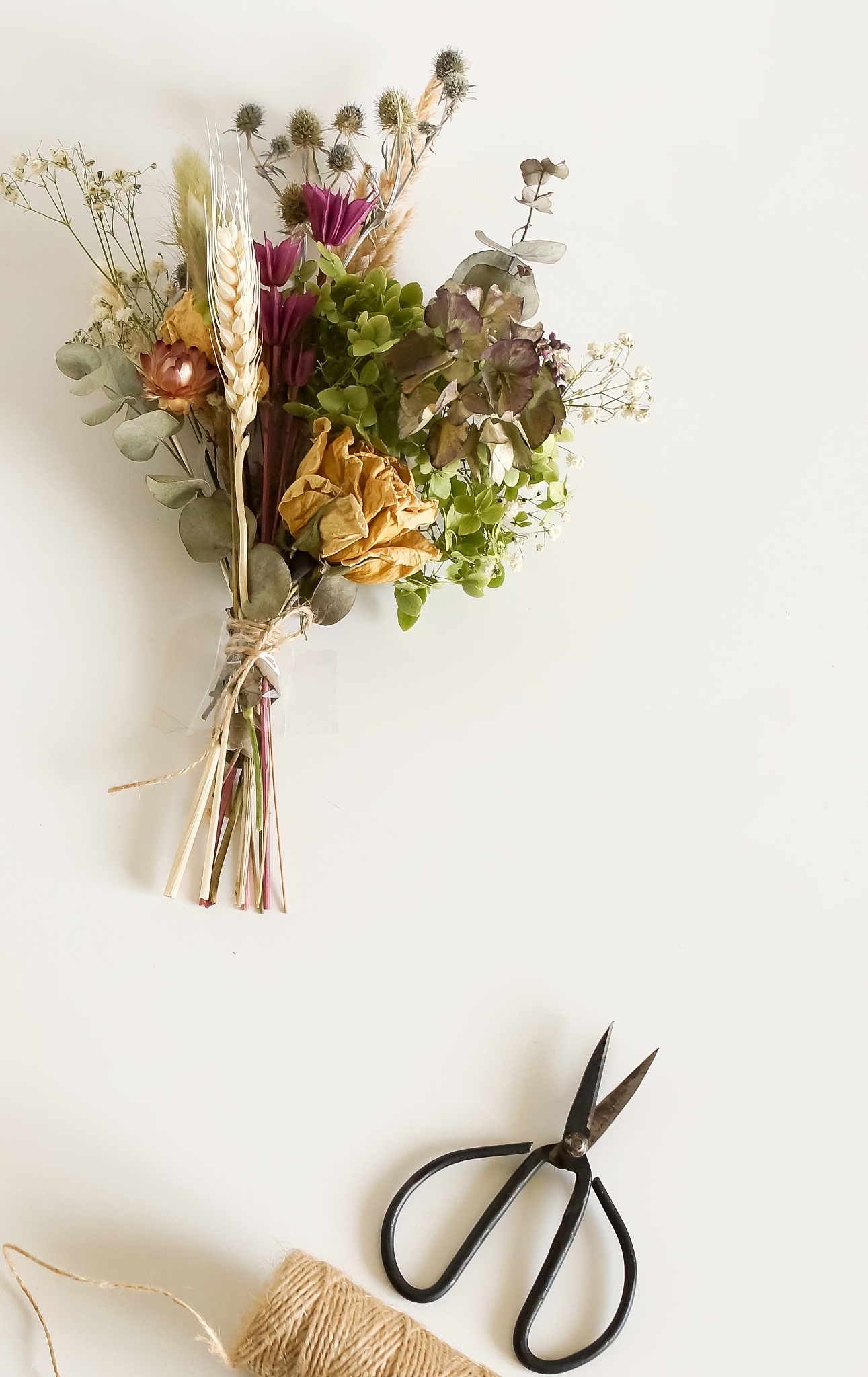 自制干花教程：简单易学，留住花香