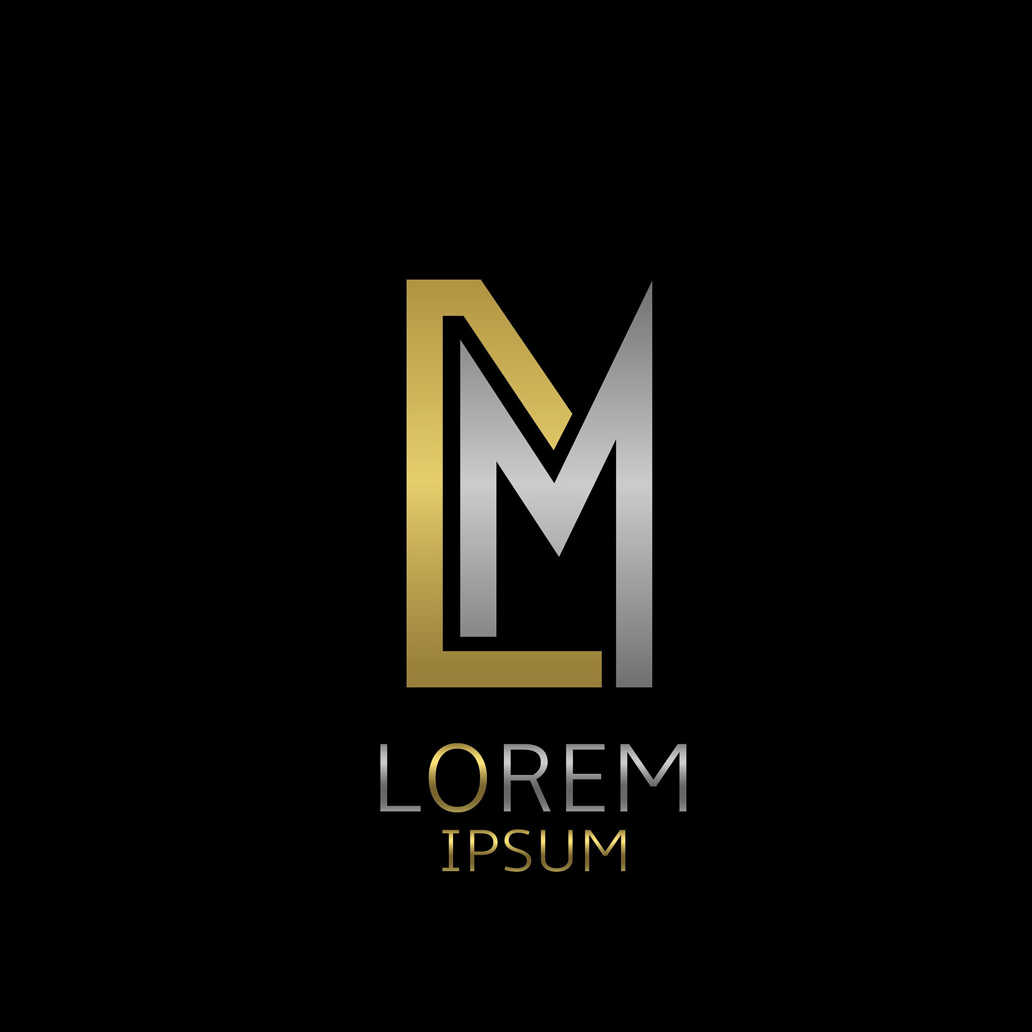 dm letters logo
