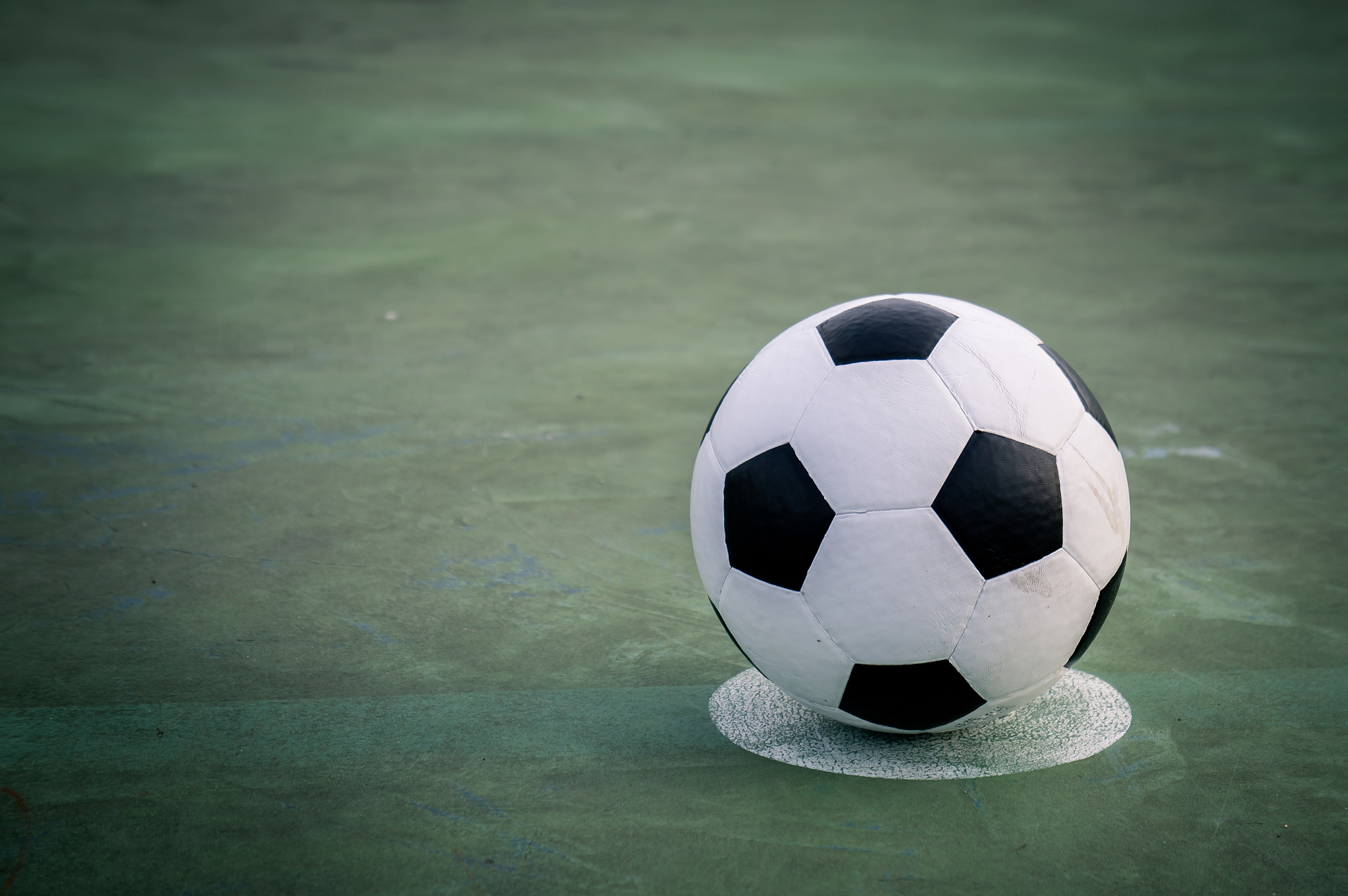 football in the field