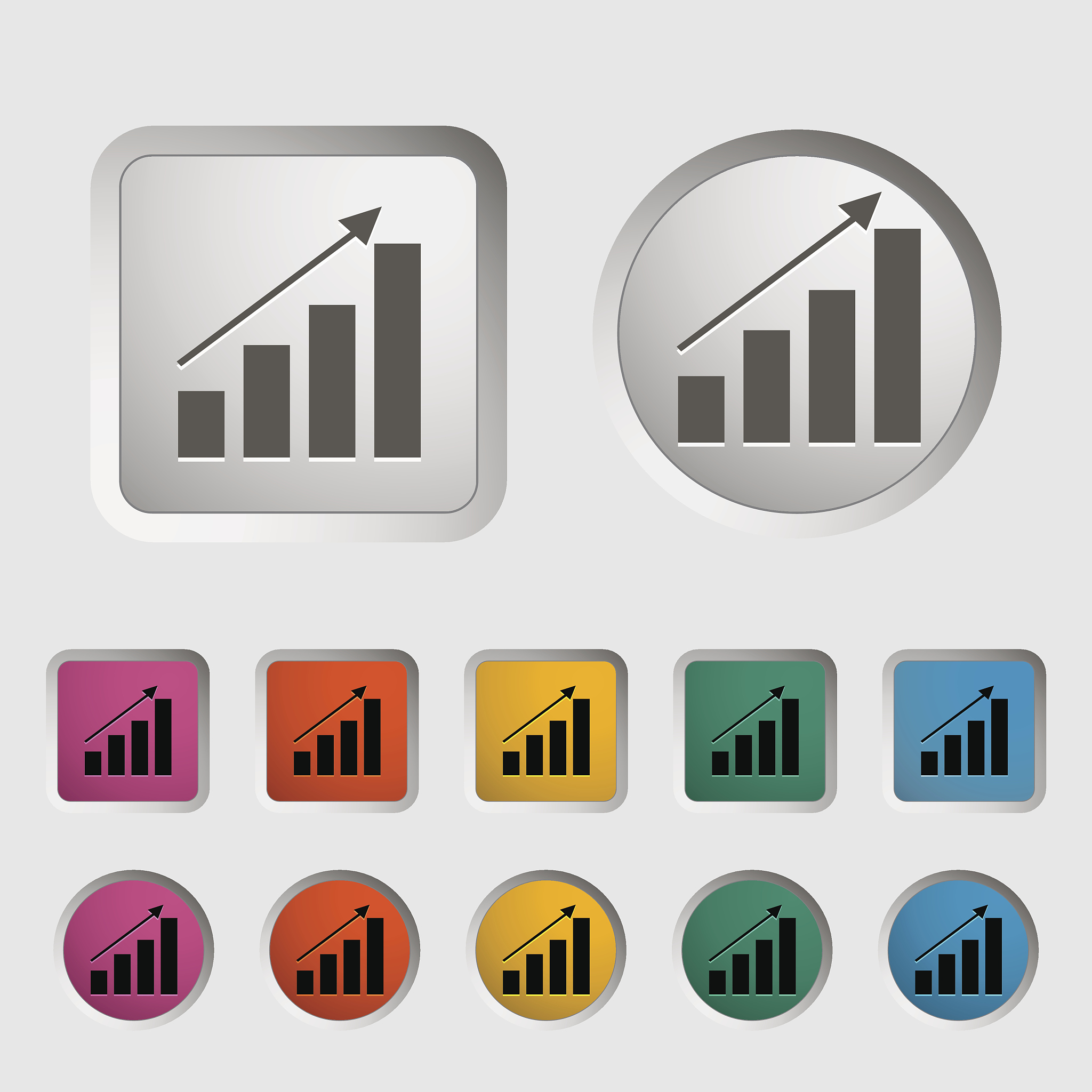 graph single icon.