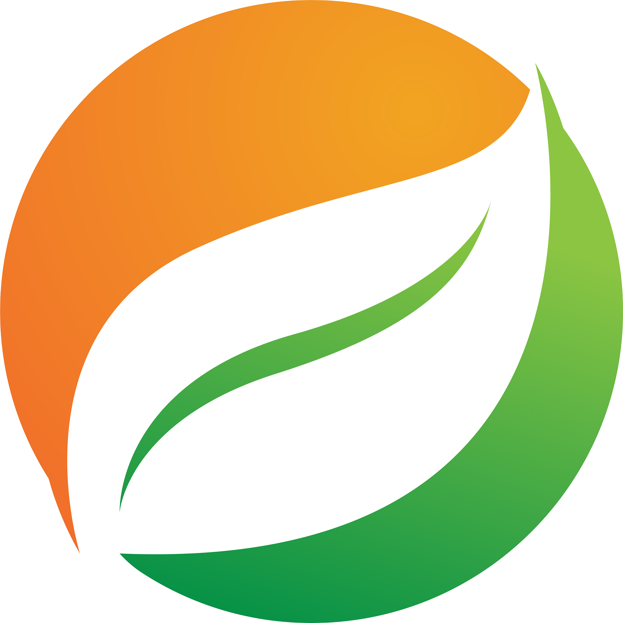 logos of green leaf ecology nature element