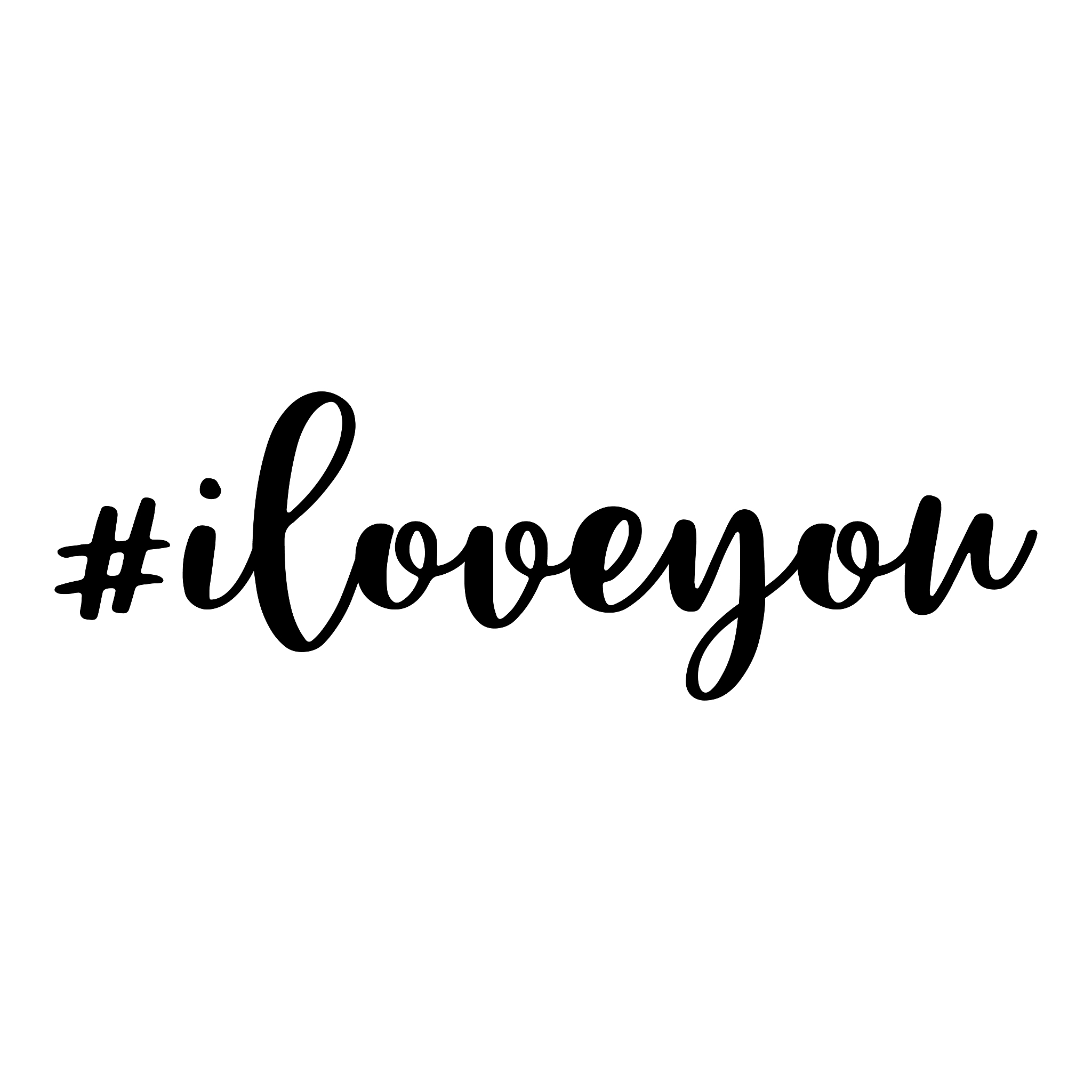 hashtag, text or phrase. lettering for greeting cards, prints or