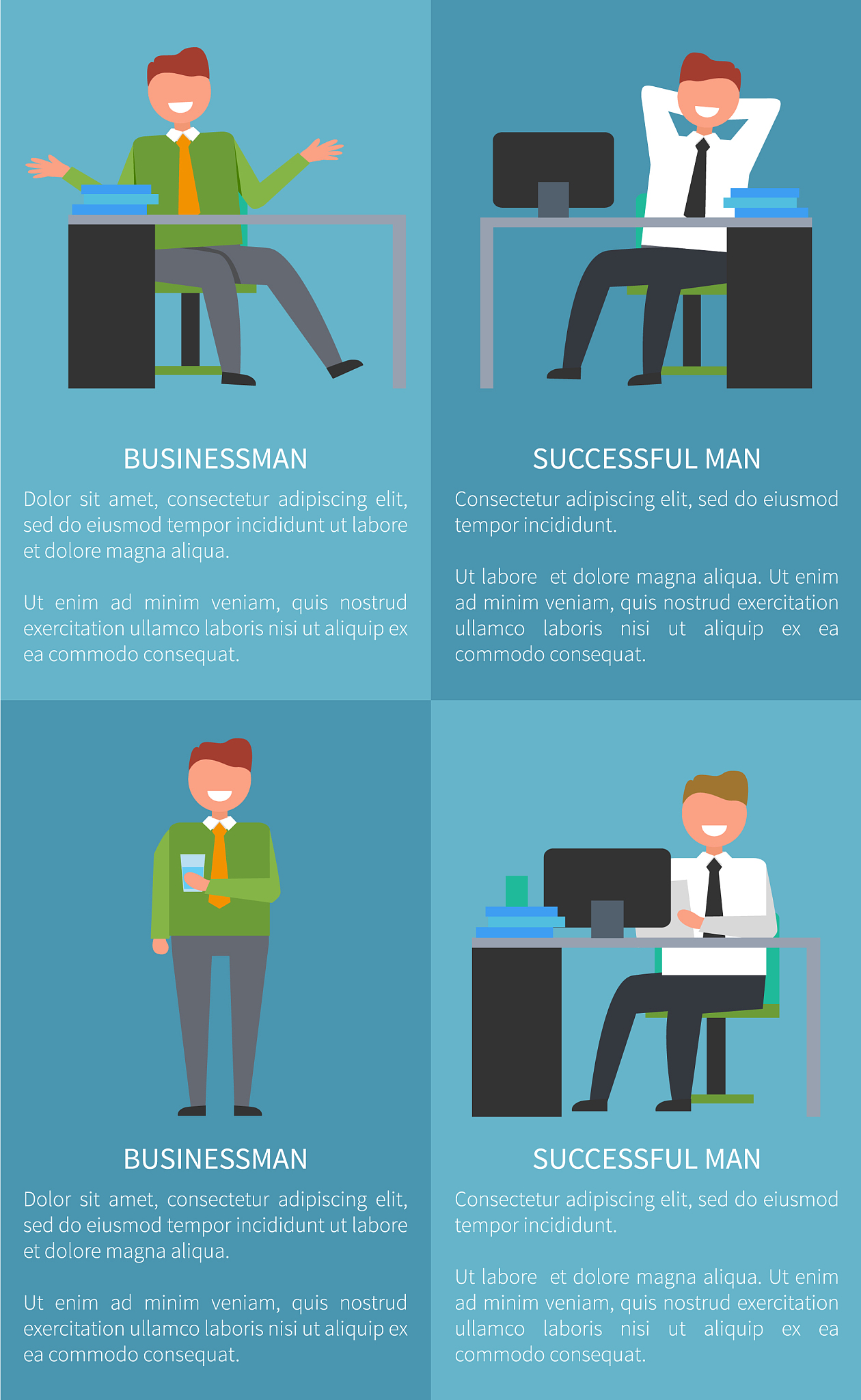 successful businessman posters