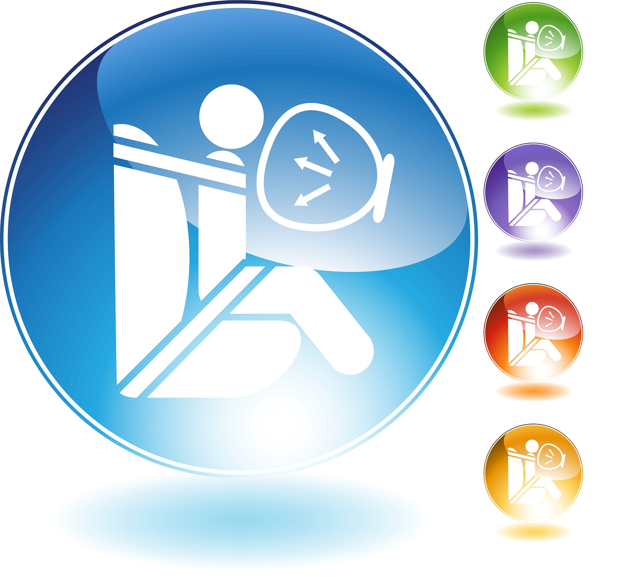 airbag crystal icon