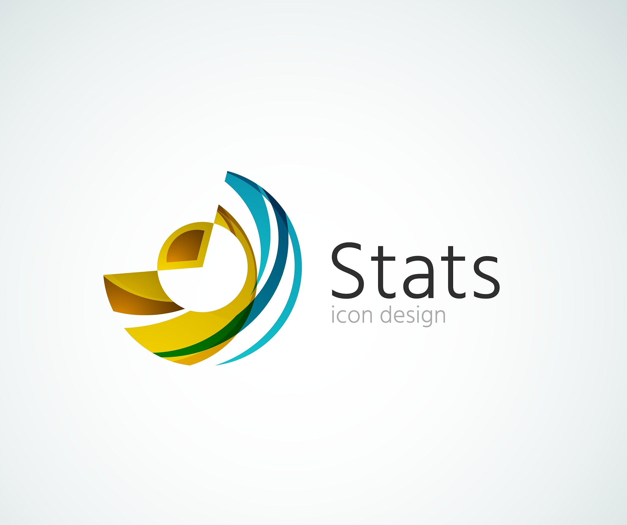statistics company logo design