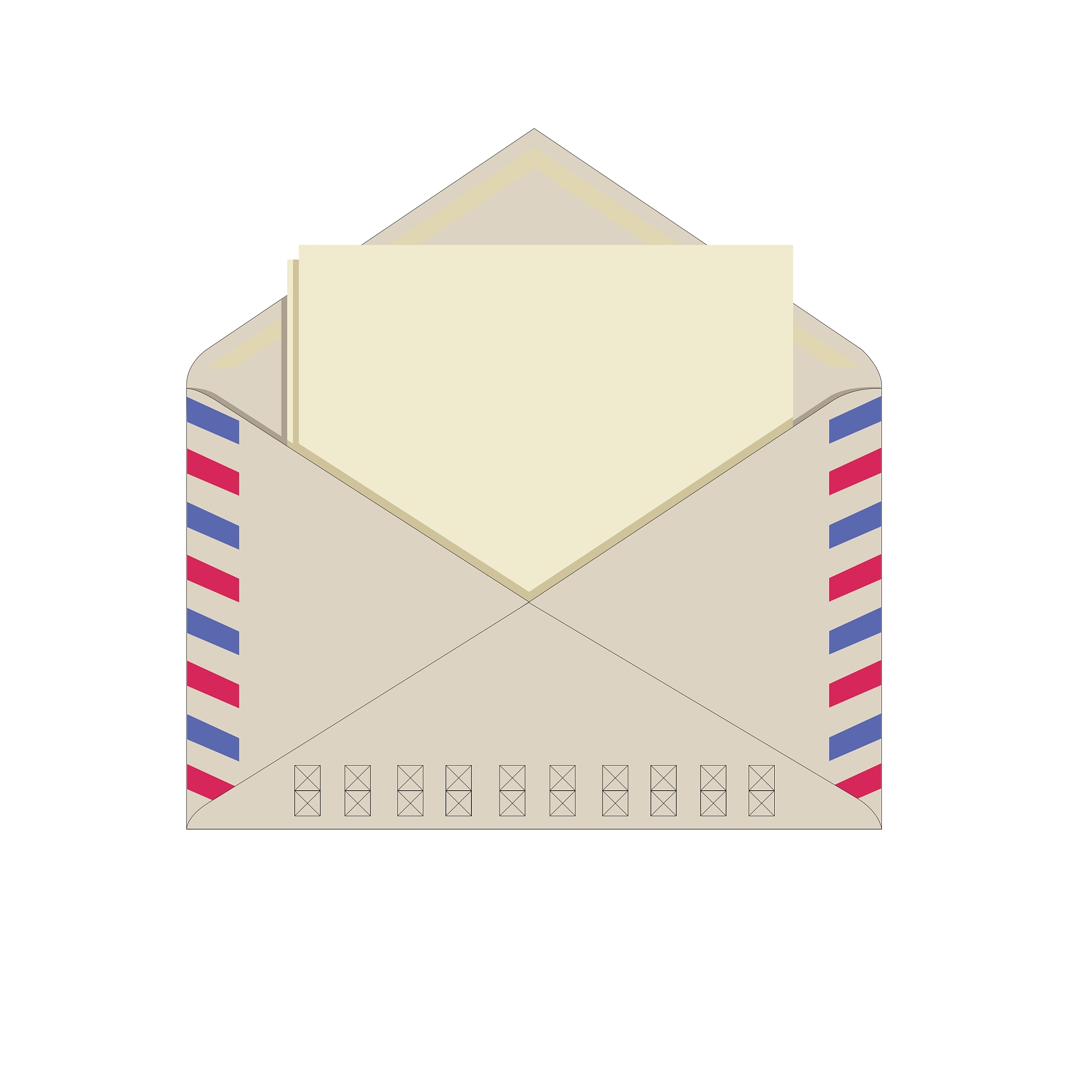 书礼得信纸、信笺、信封设计图片 PowerPoint 演示文稿制作指南