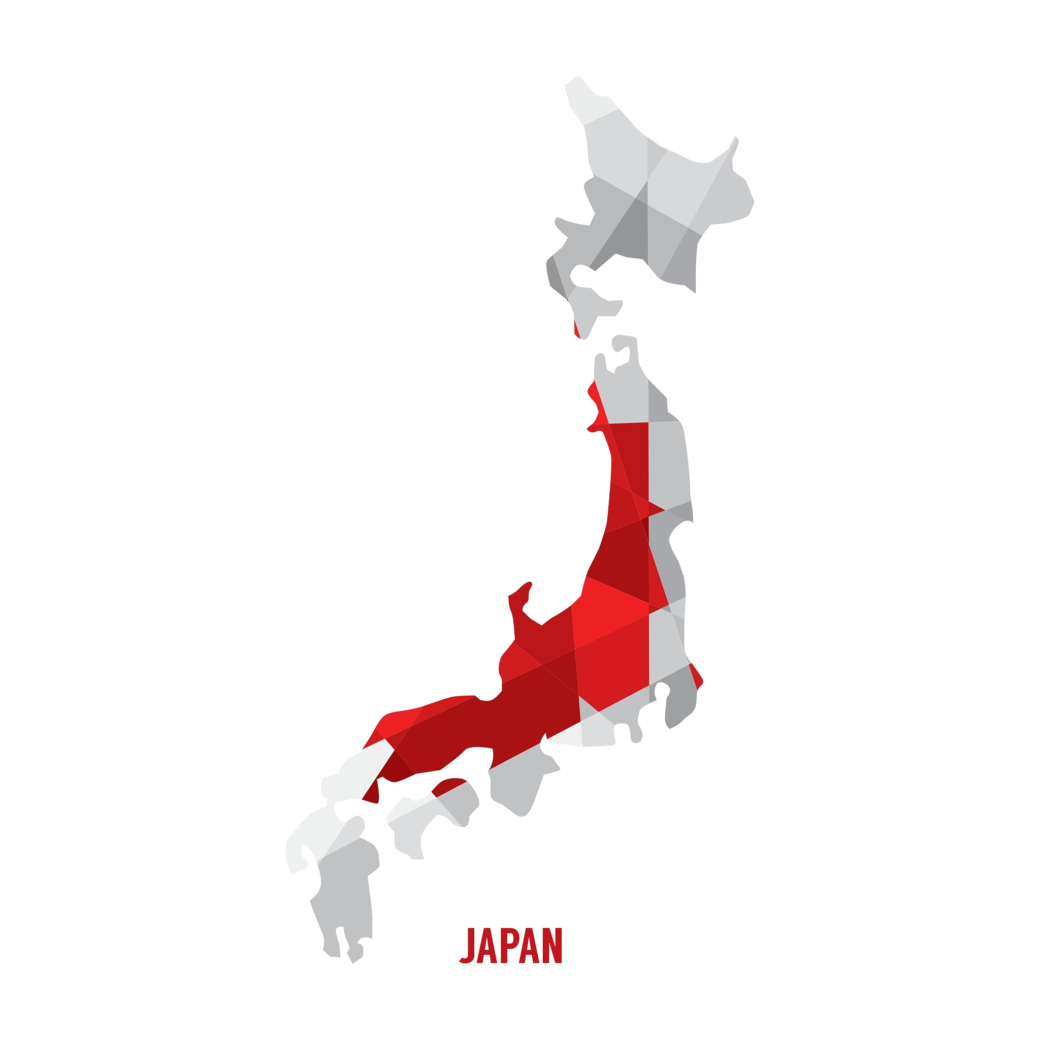 map of japan