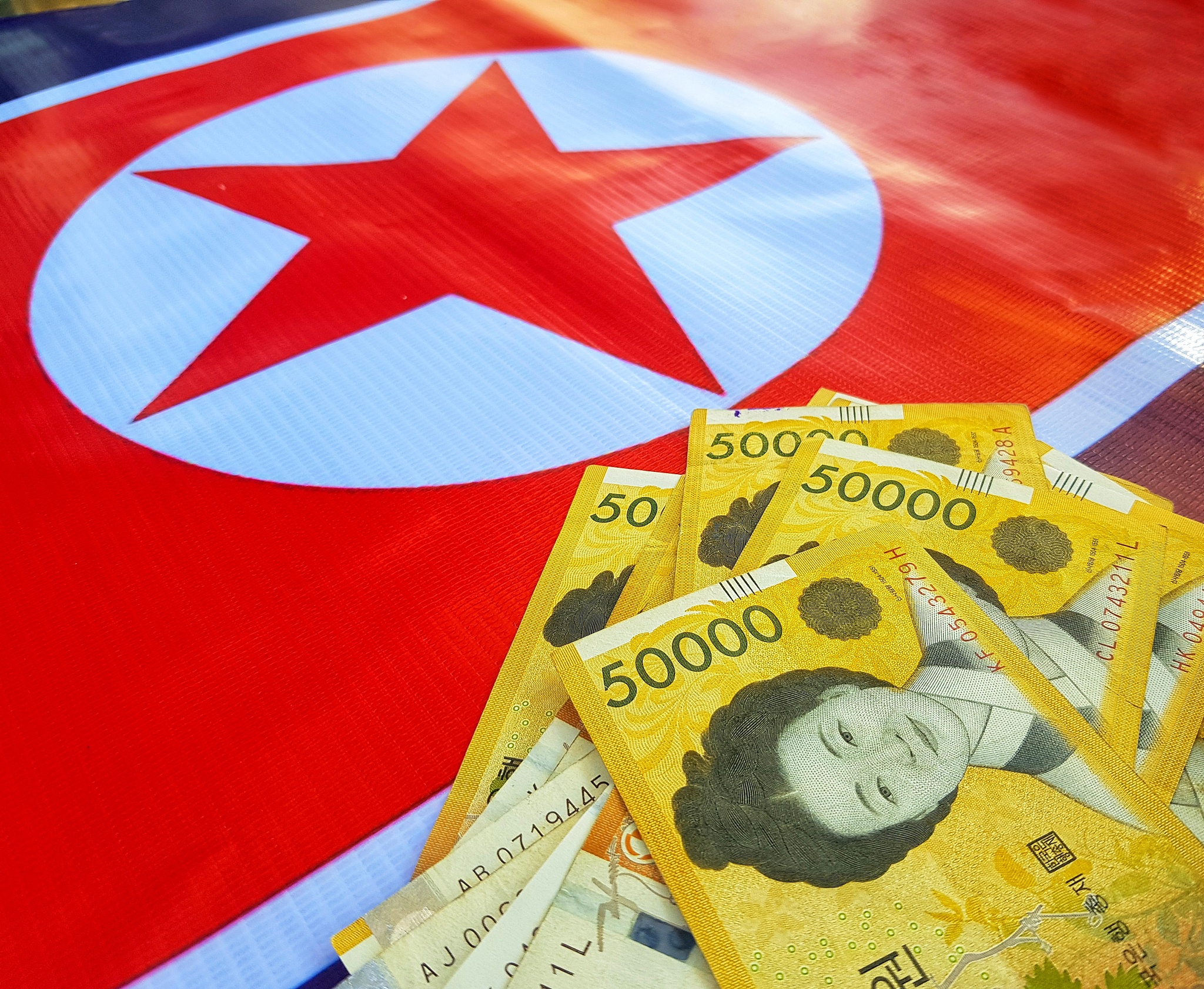 support from south korea to north korea