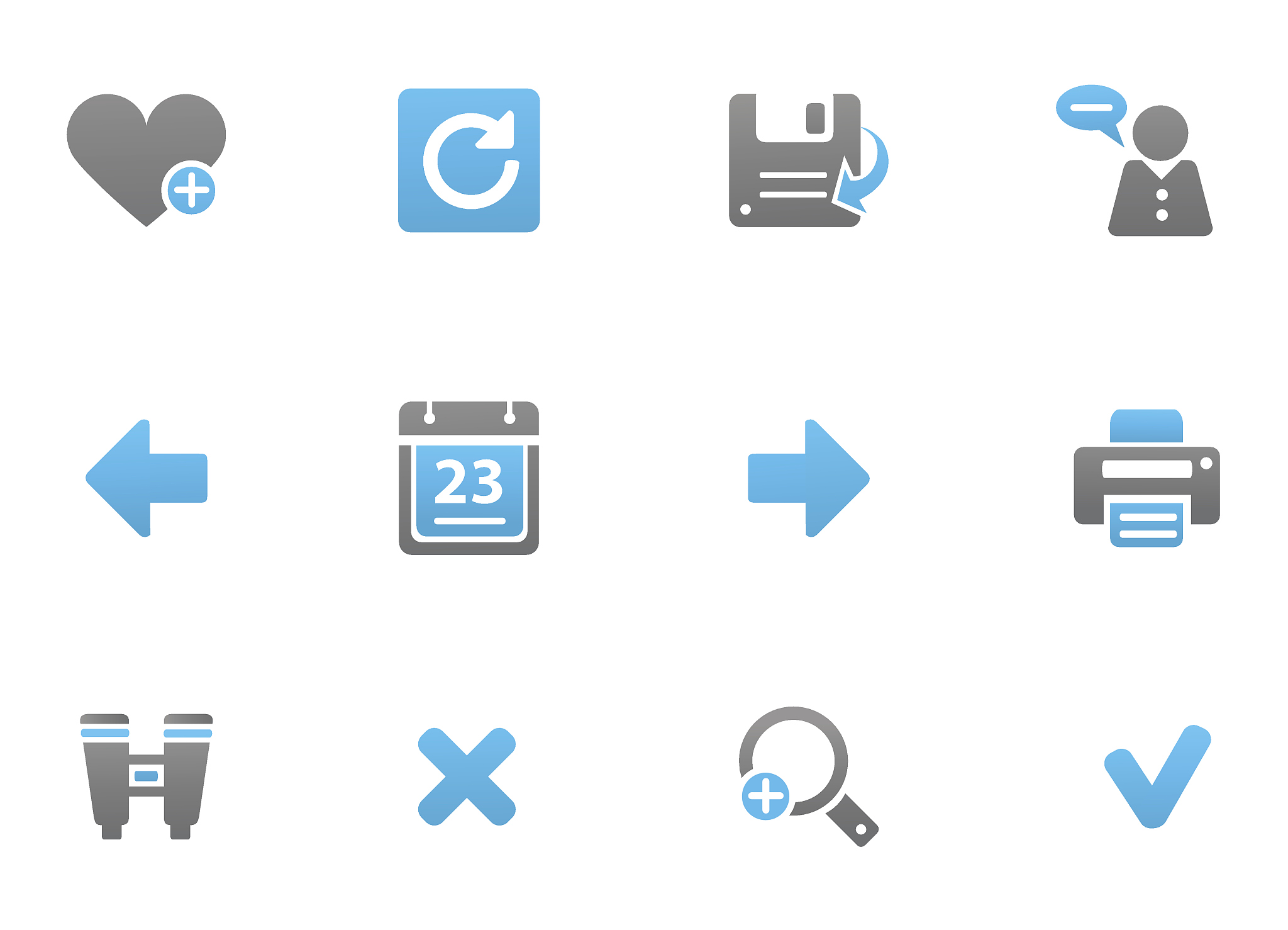 web and internet icons, set 3