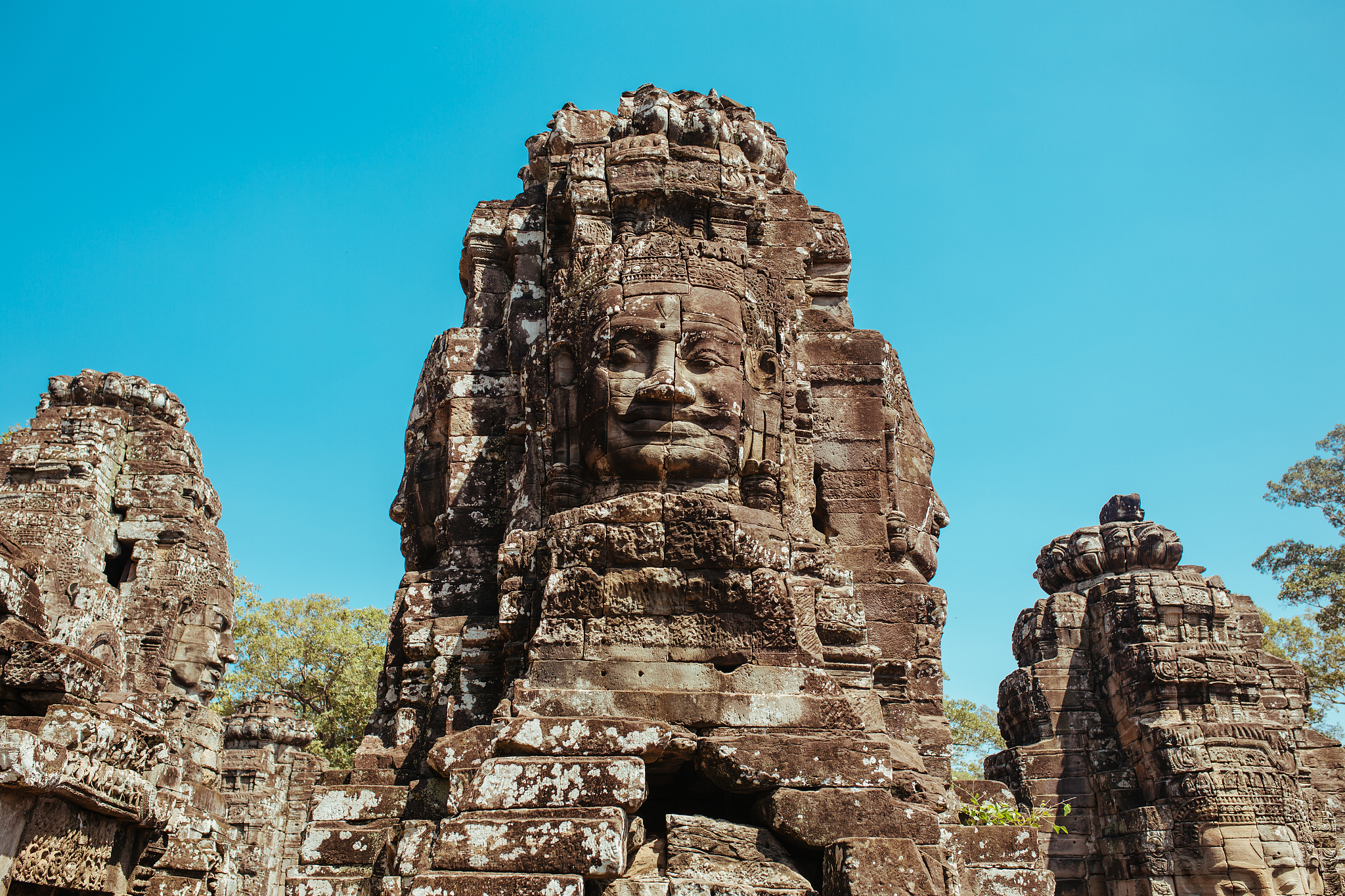 angkor wat temple in cambodia near siem reap city in asia