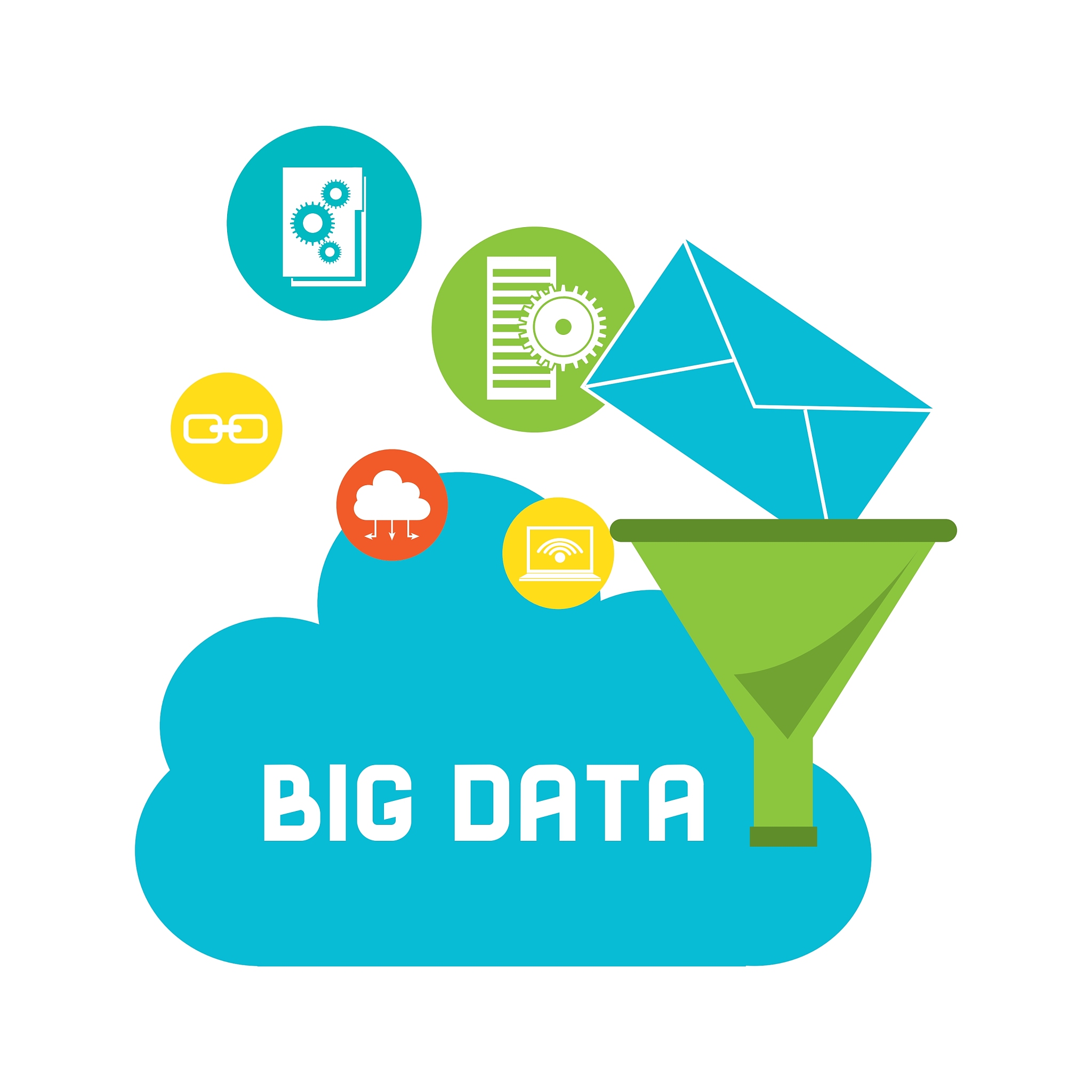 big data management icons