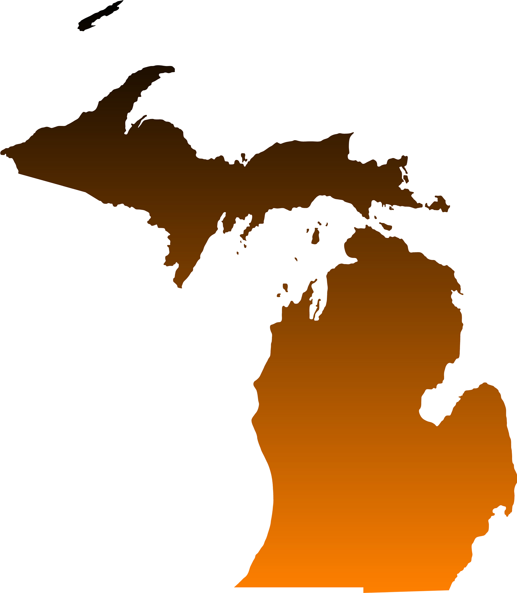 map of michigan