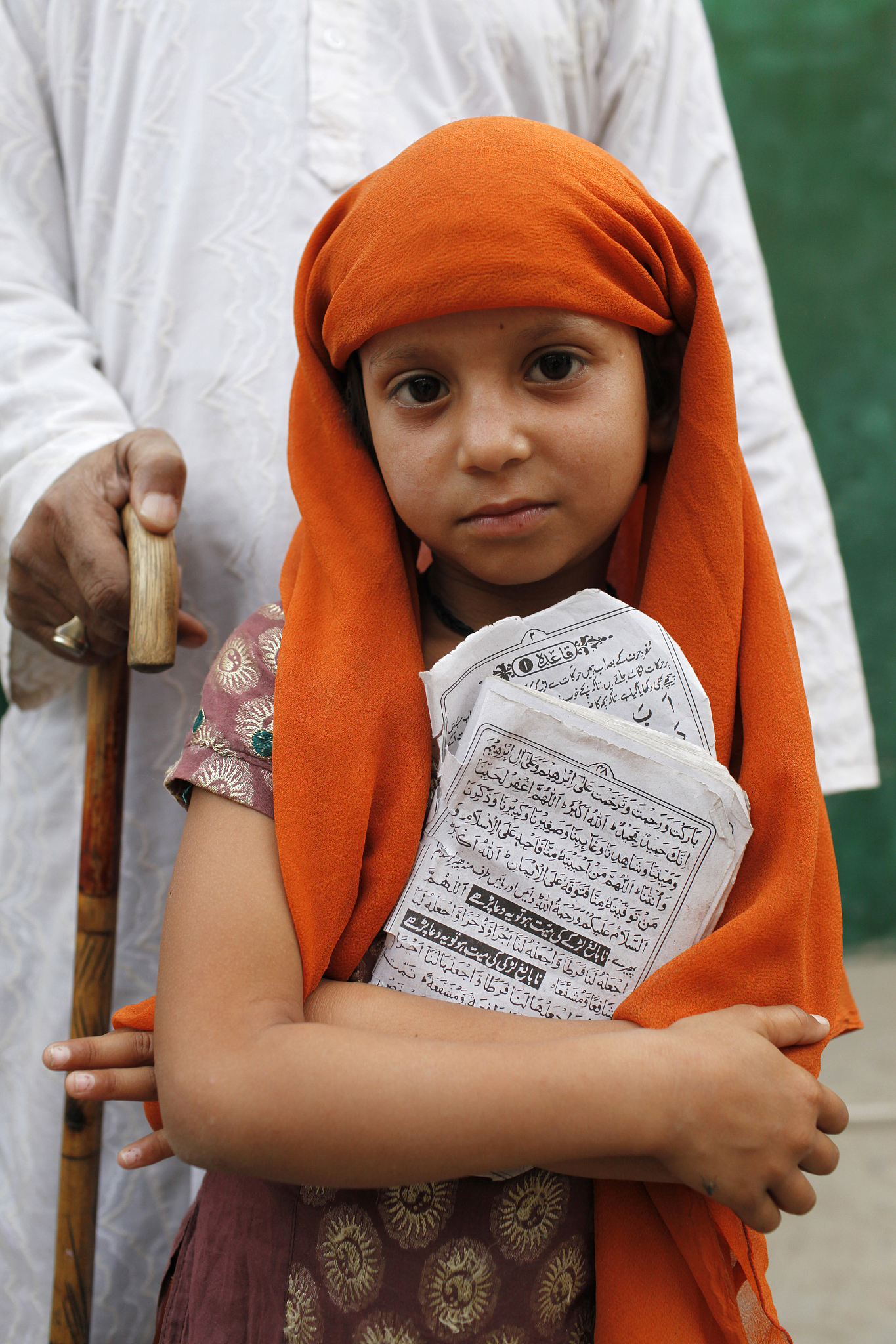 girl in a koranic school