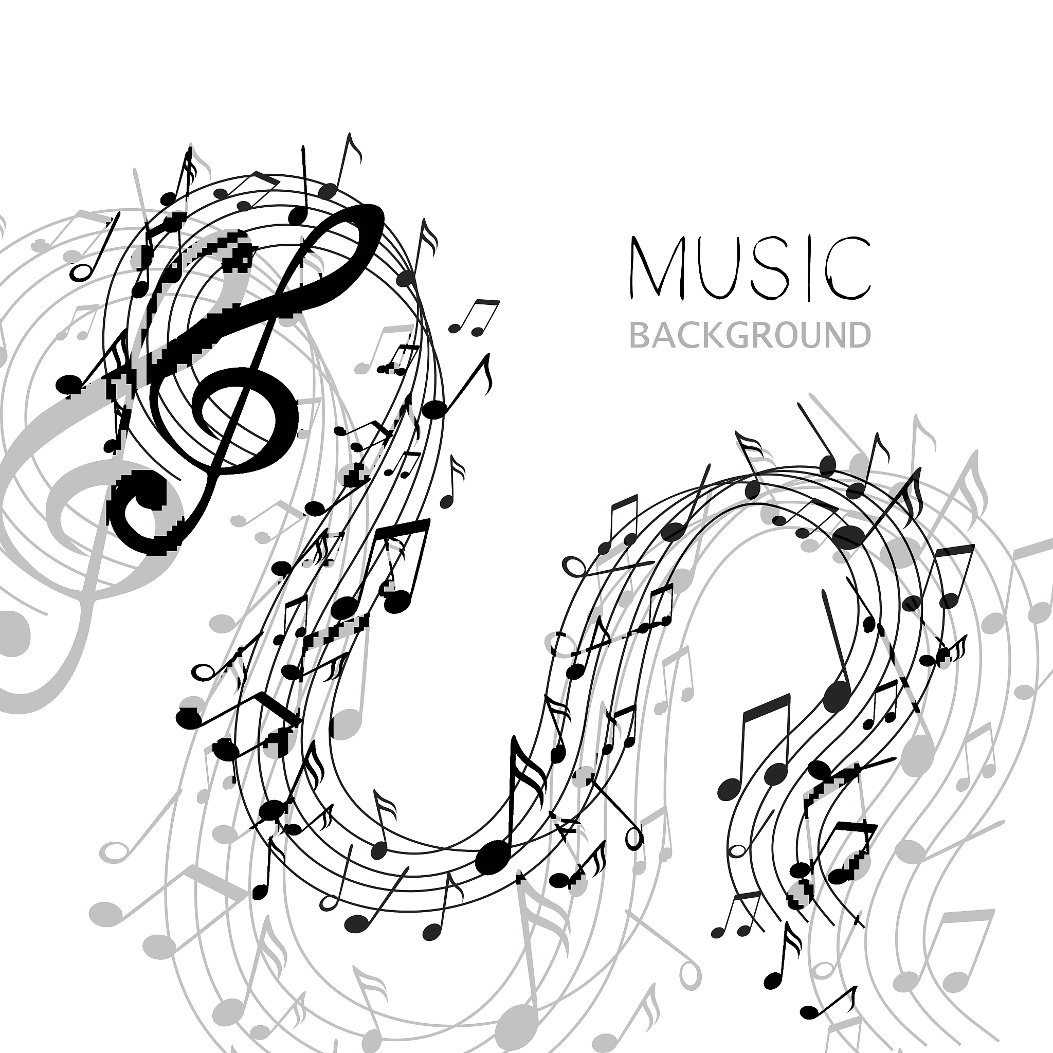 abstract music design