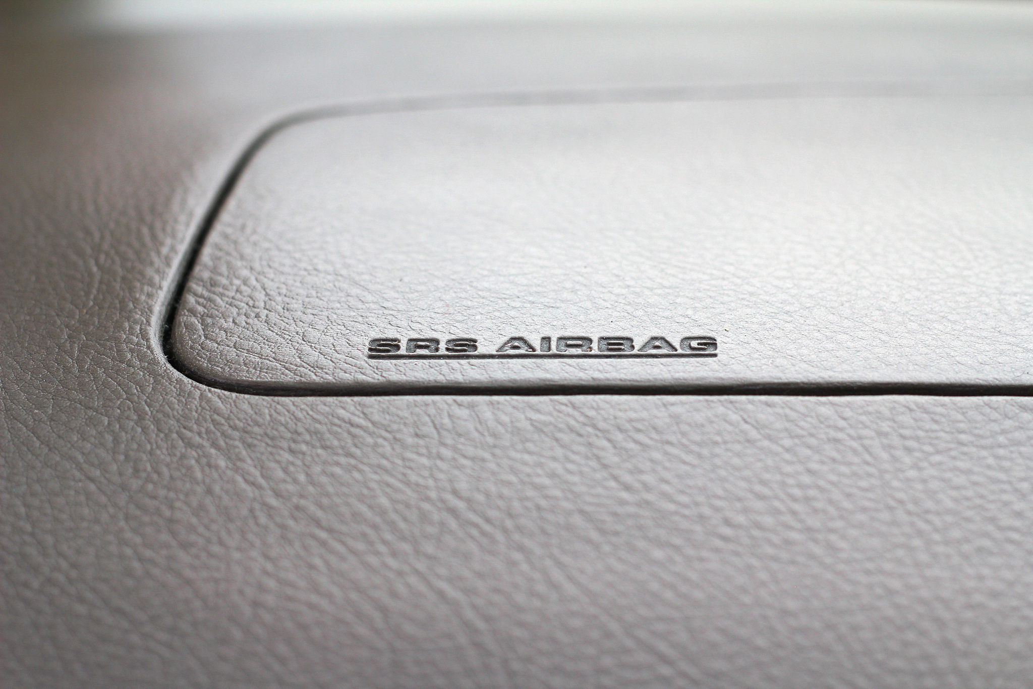srs airbag sign - technology safety background.