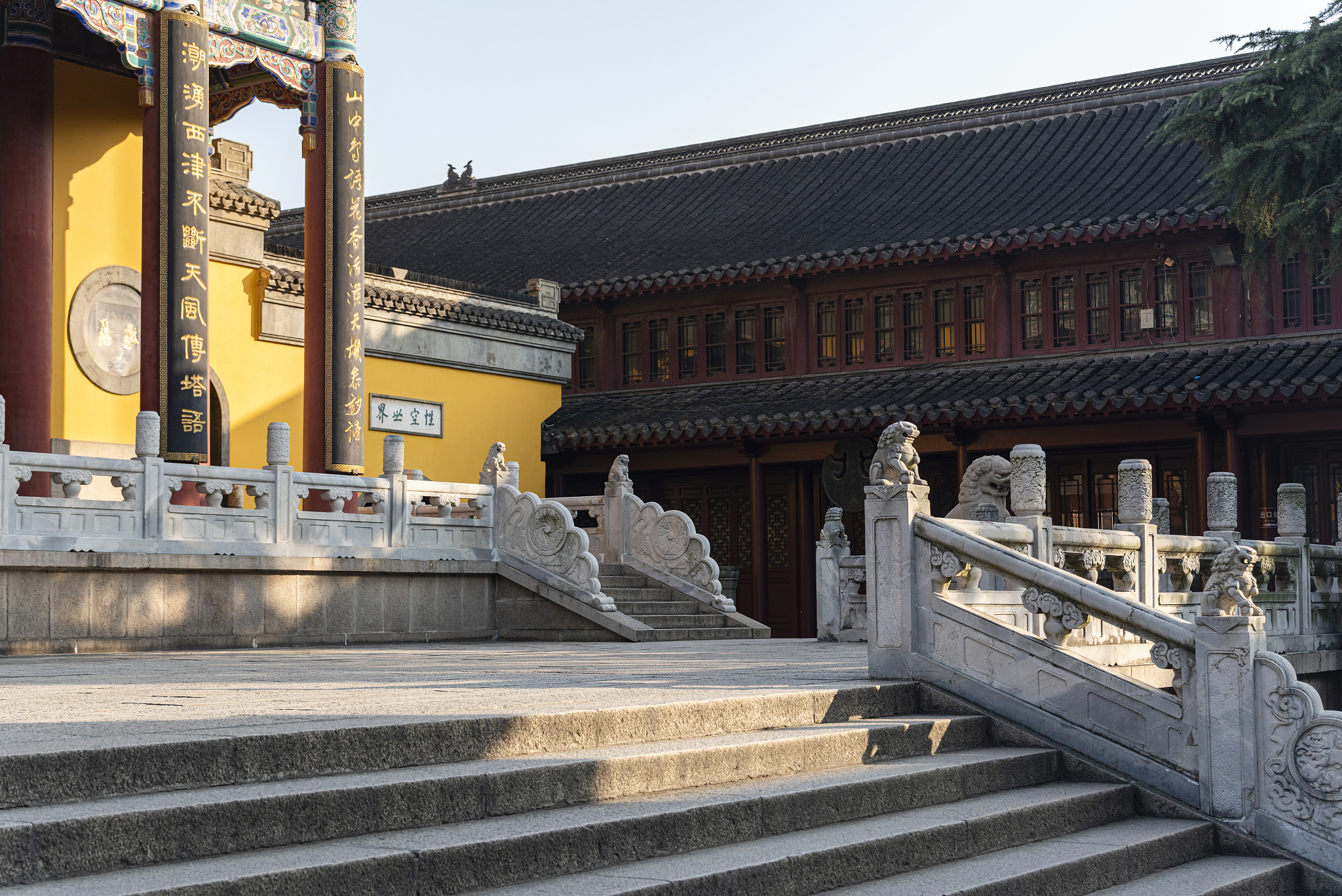镇江金山寺中国古建筑景观