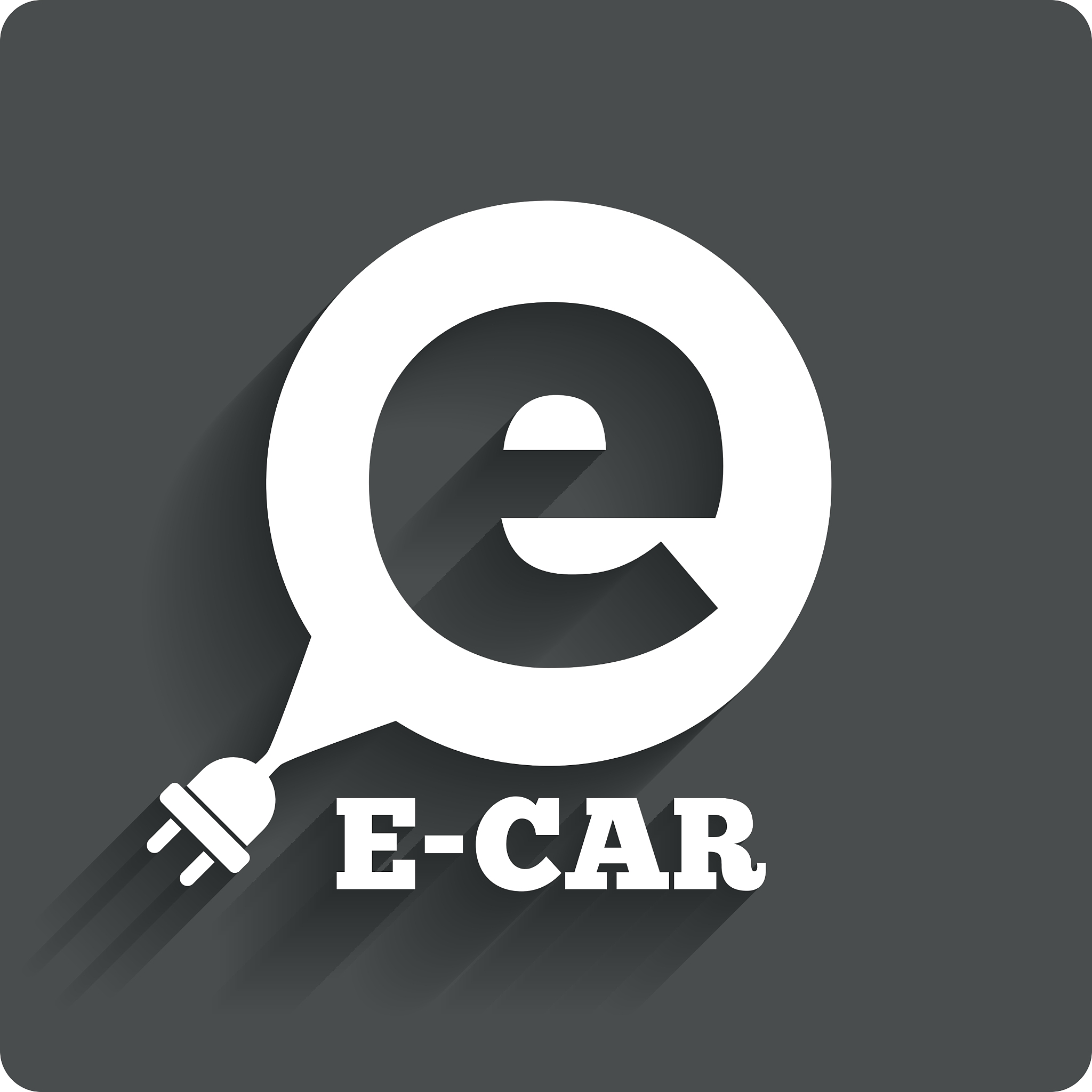 electric car sign icon electric vehicle symbol