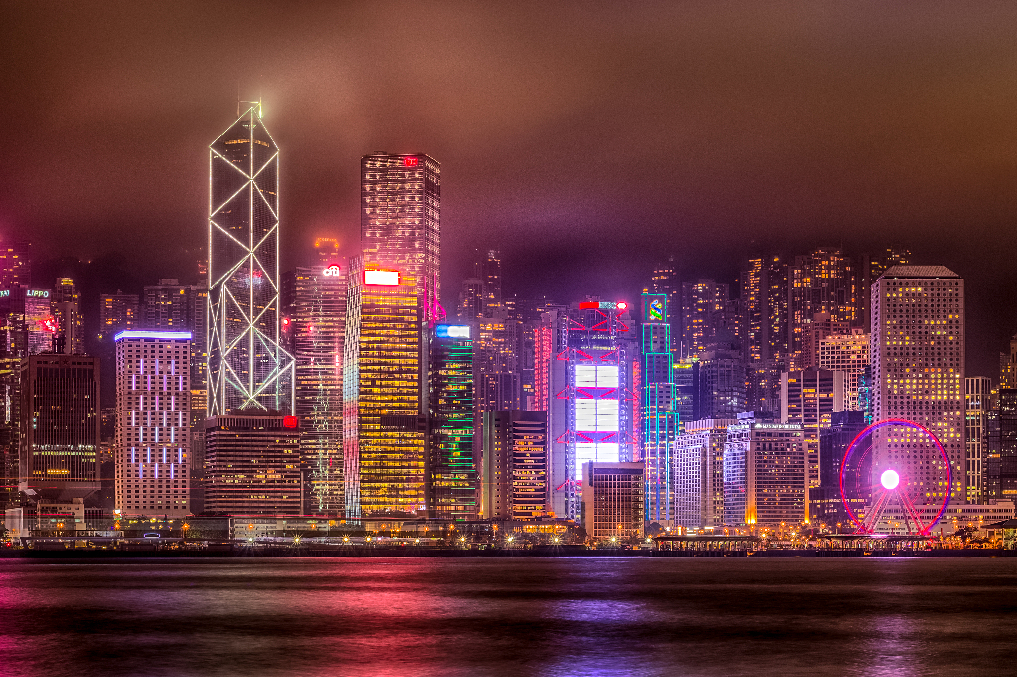 hong kong from kowloon ferry