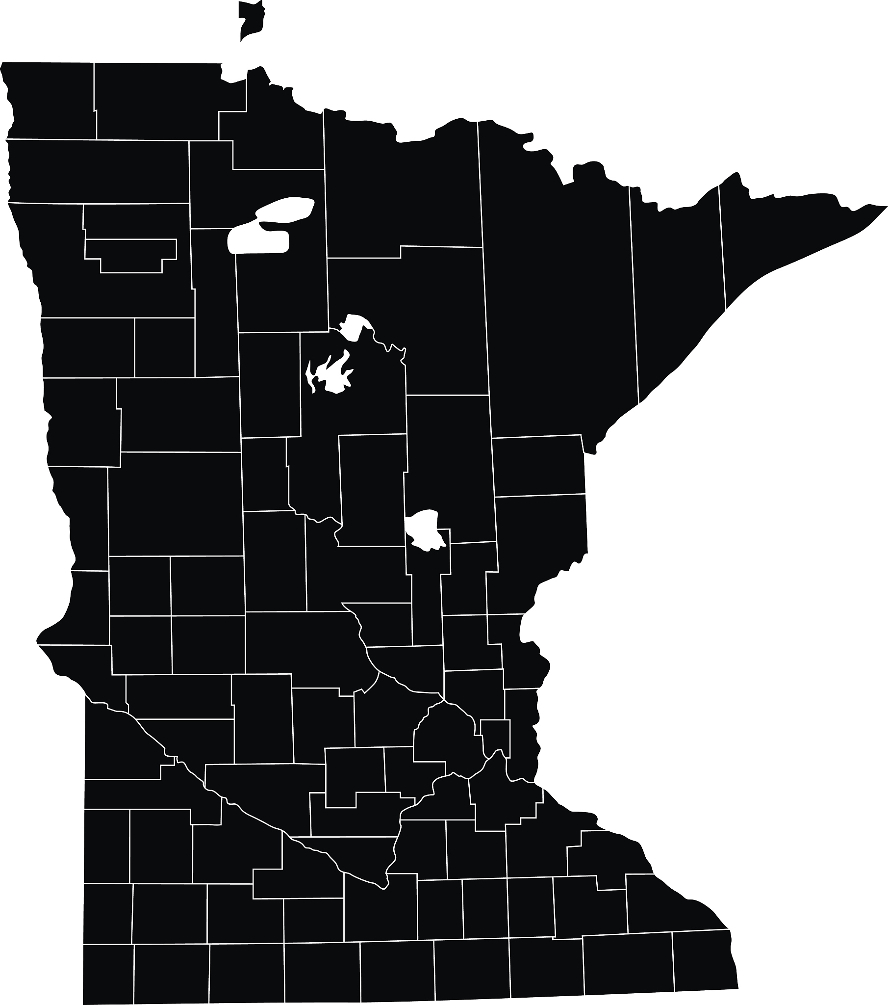 map of minnesota