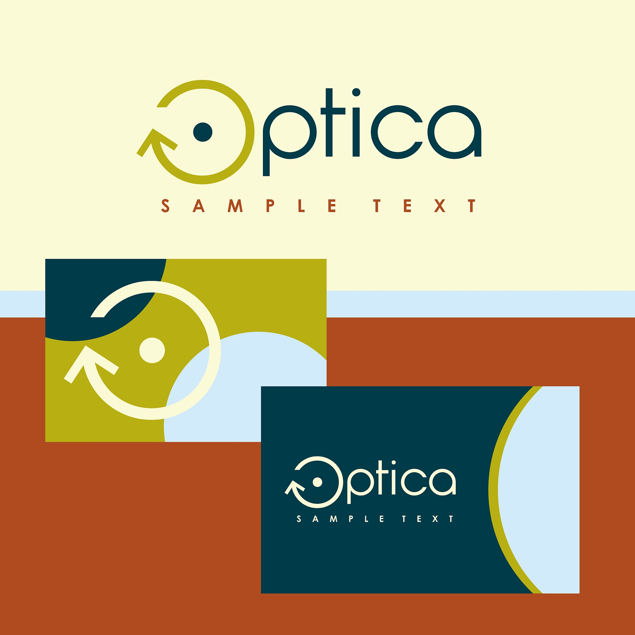 logo and identification optics