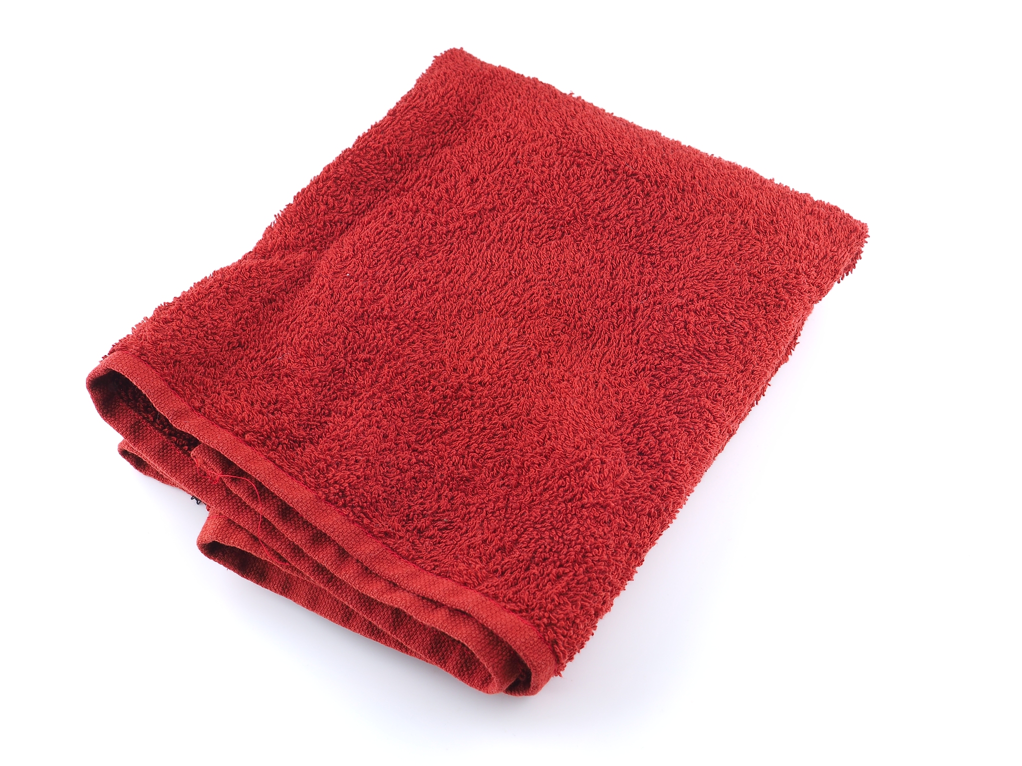 柔软亲肤 吸水速干 | 红色海绵毛巾