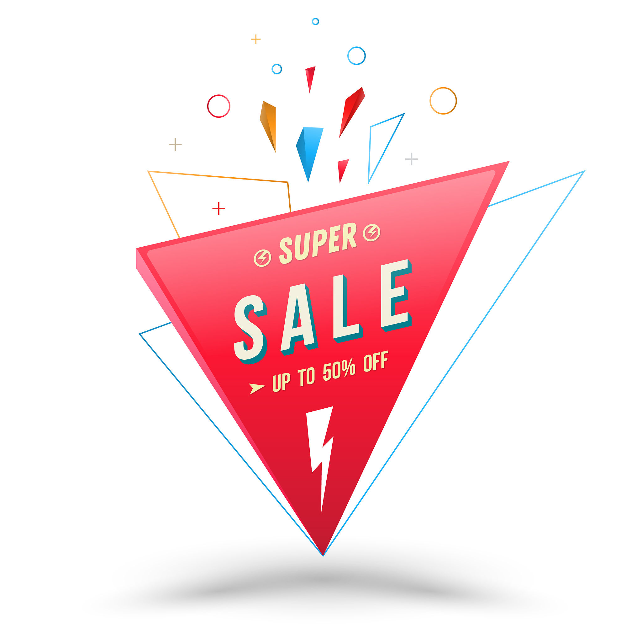 sale banner for promotion advertising