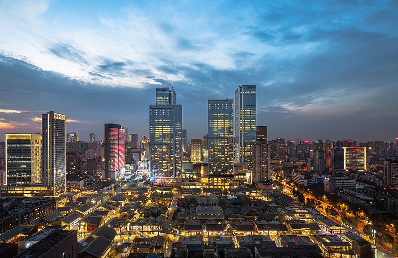 成都ifs及太古里全景