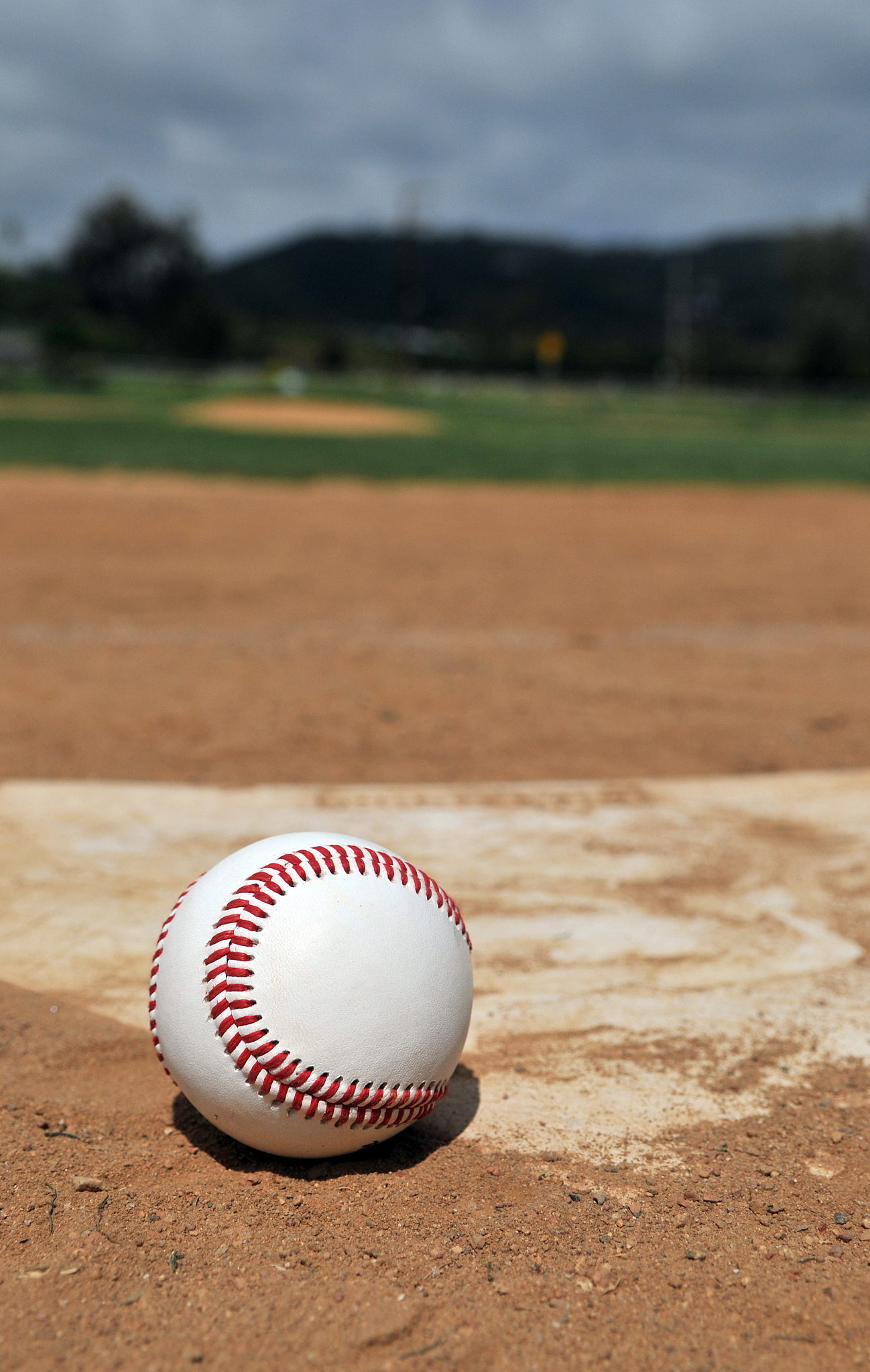 baseball and field