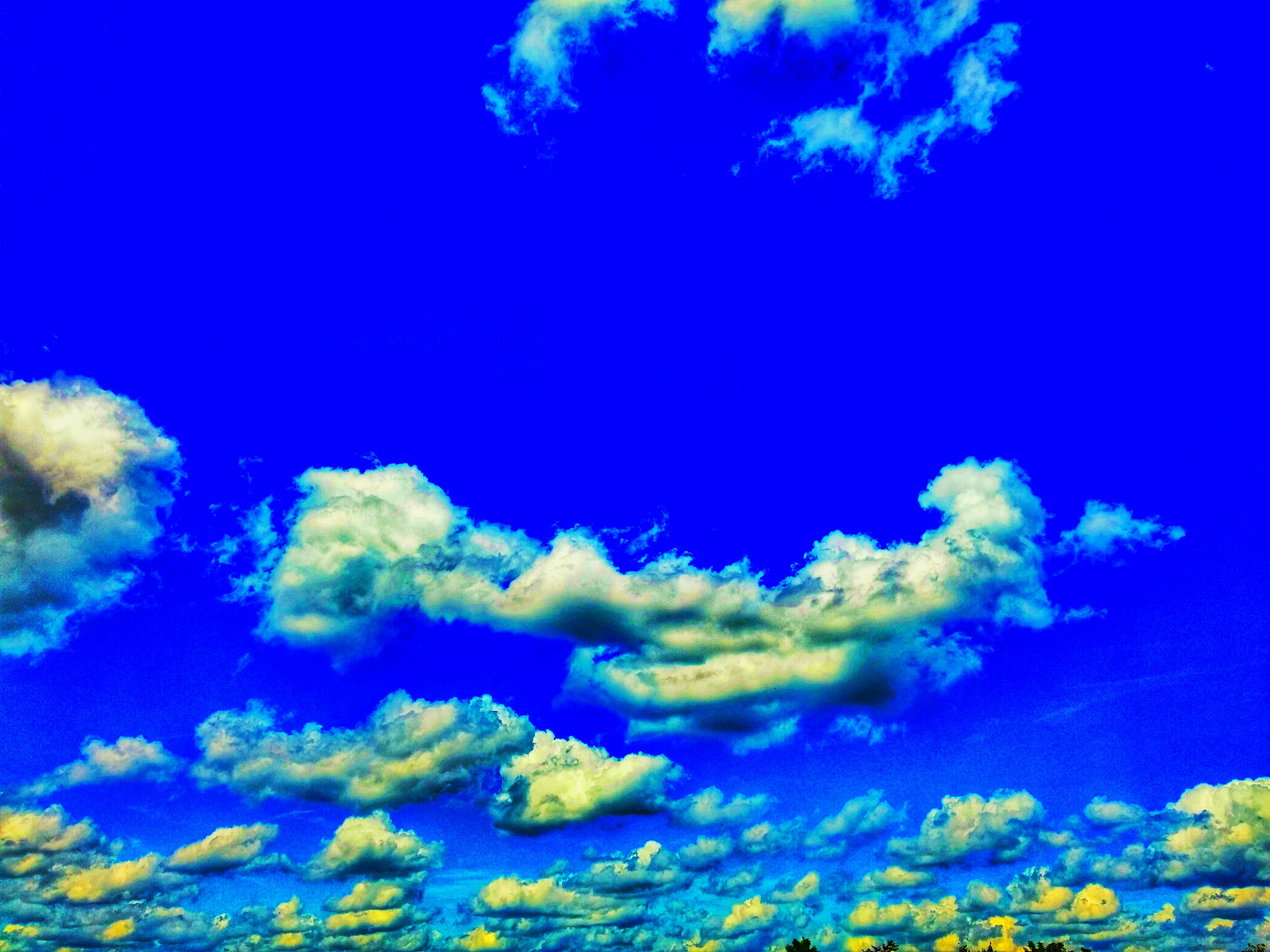 low angle view of cloudy sky
