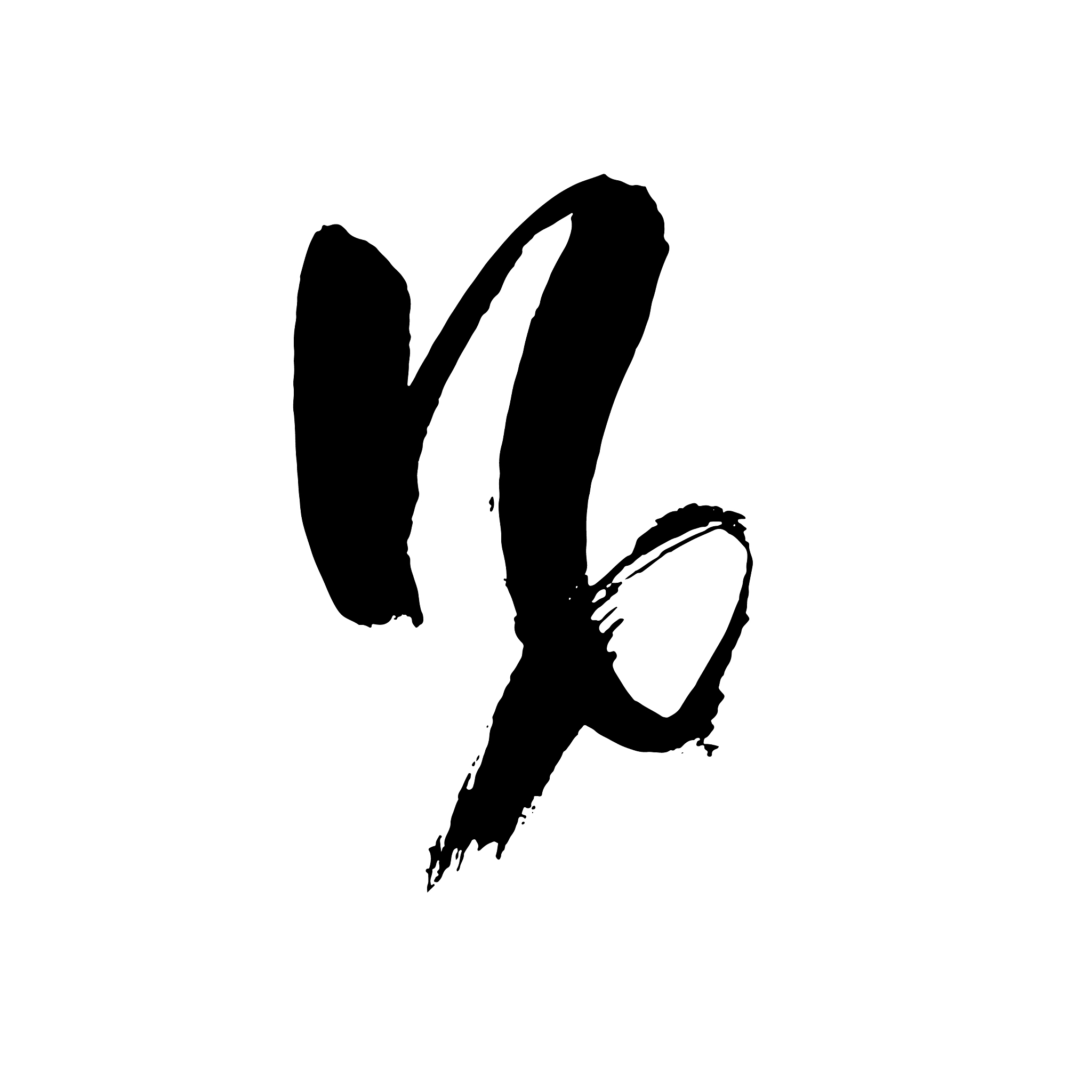 zodiac sign capricorn dry brush