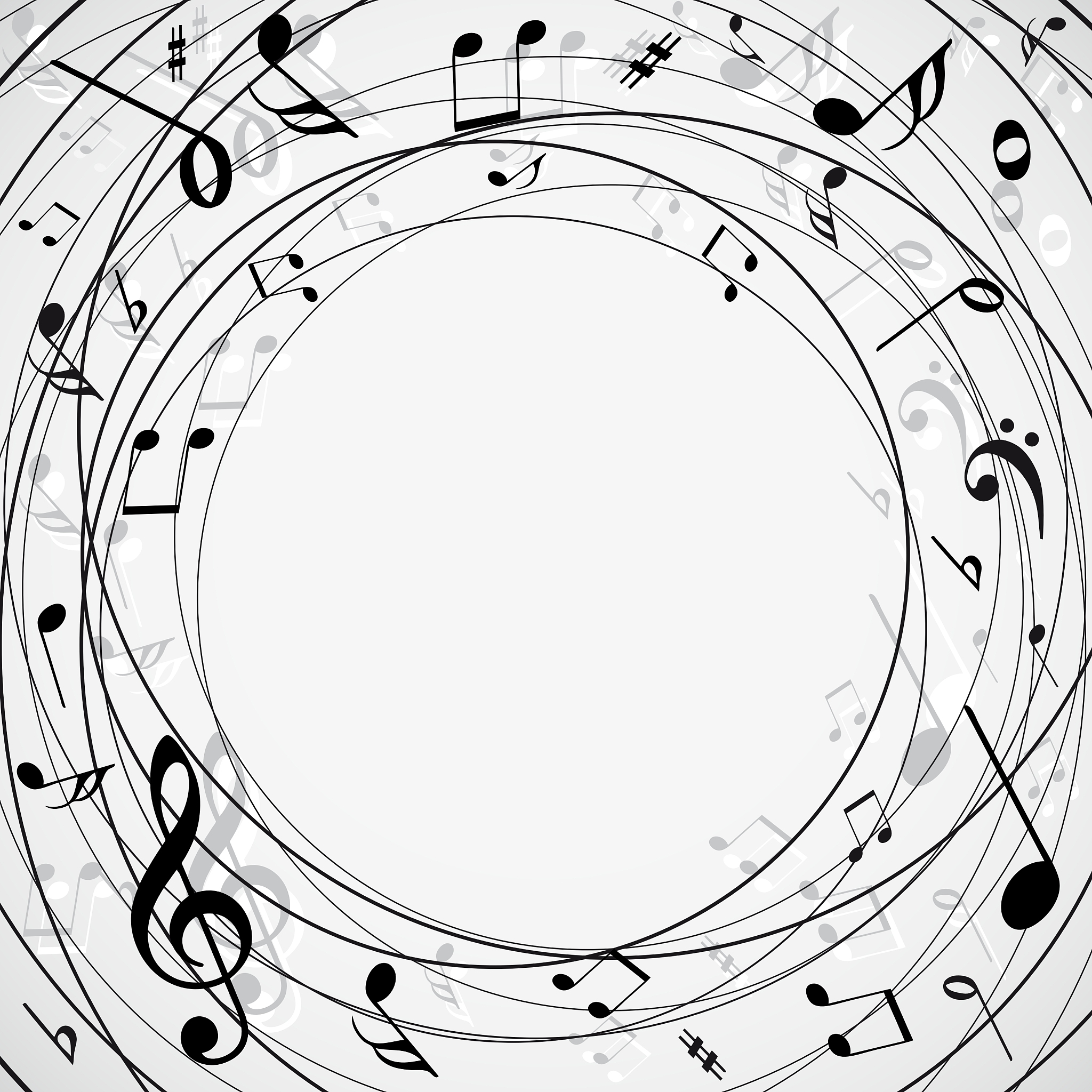 musical notes background
