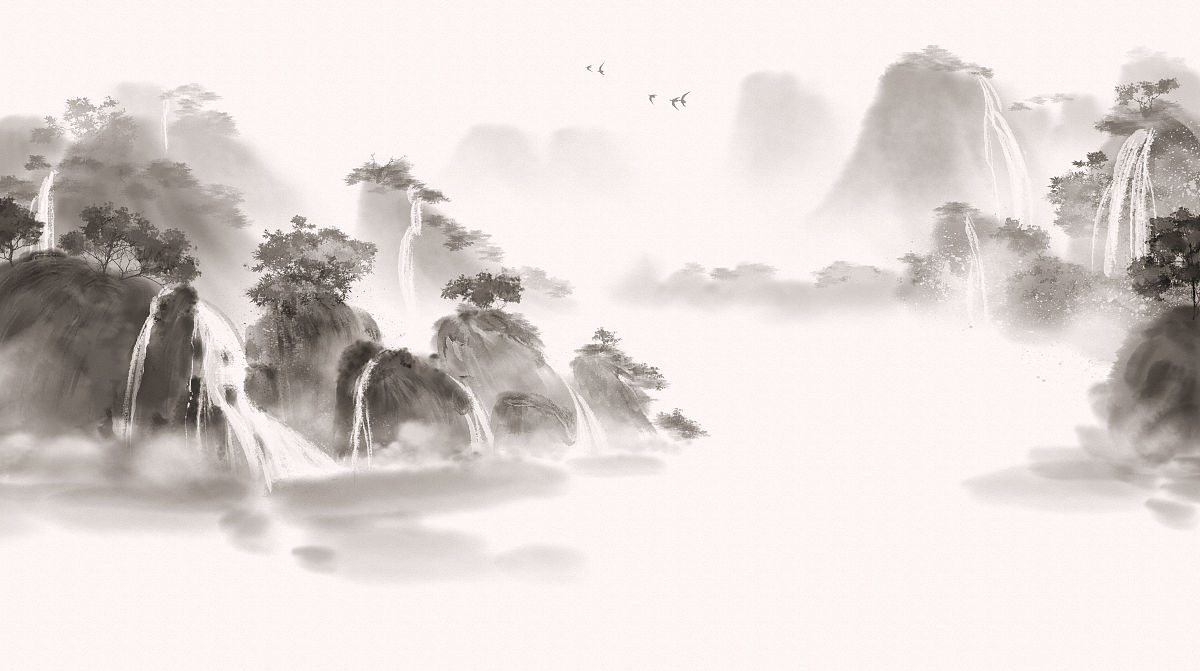 古人饮酒赏景：山巅醉卧，心旷神怡