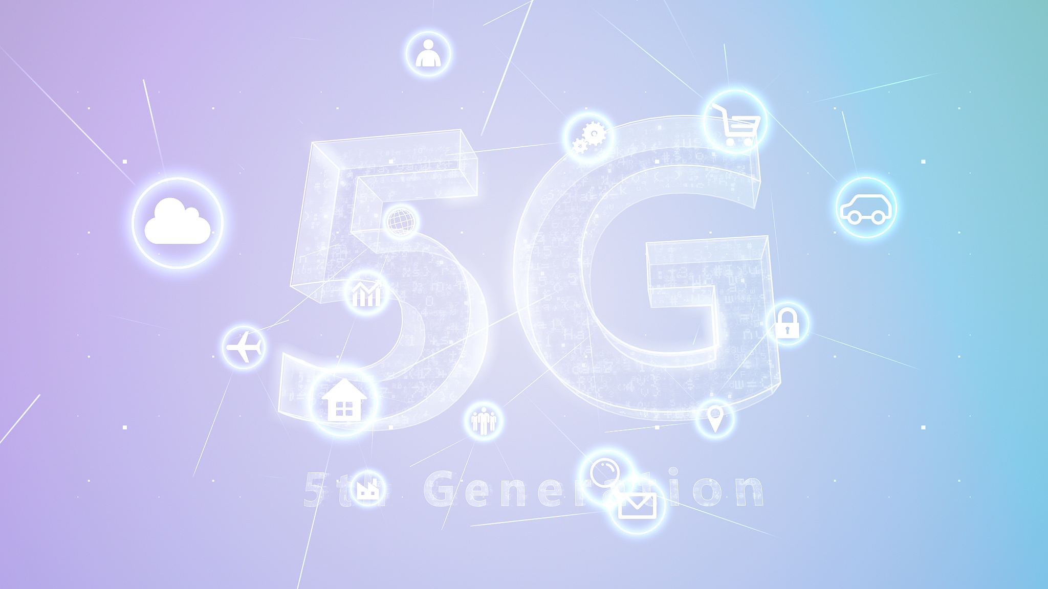 5g technology icon network symbol digital devices 3d illustratio
