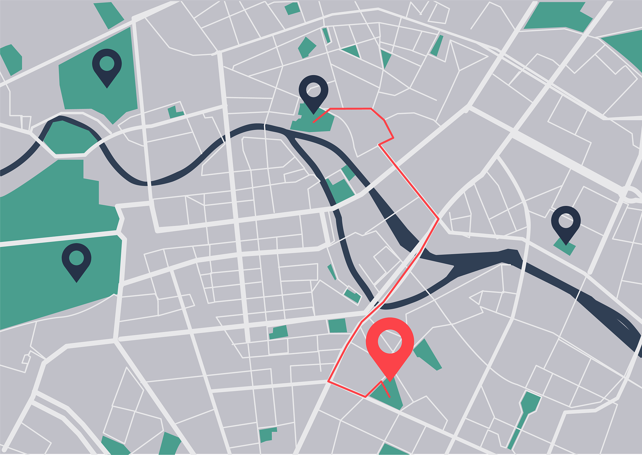 city map navigation