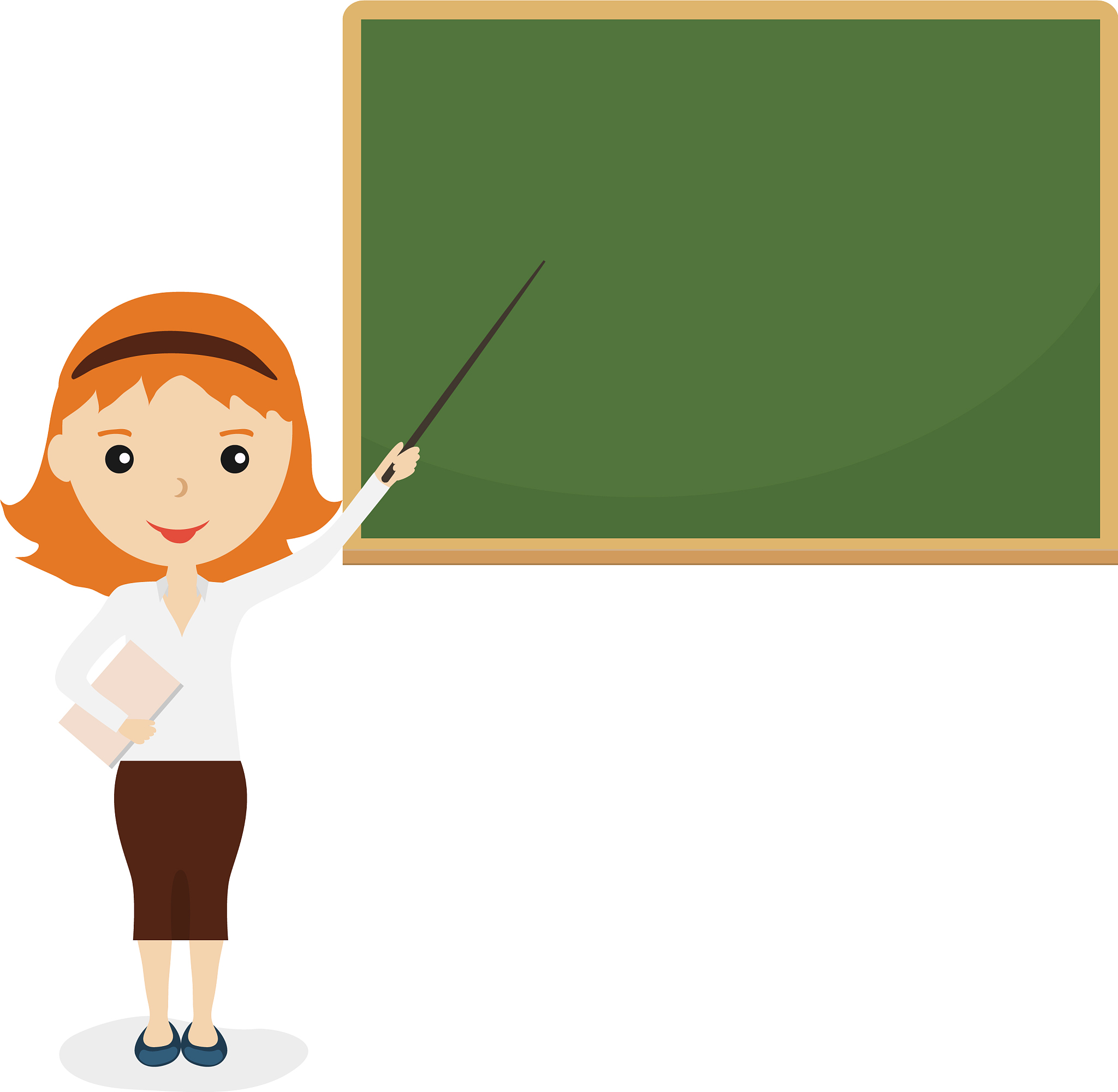 teacher on lesson