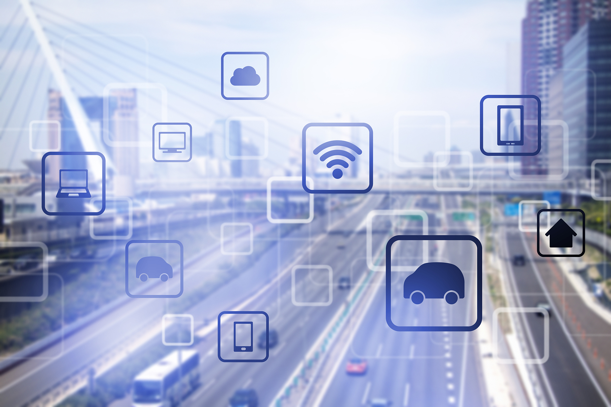smart city and vehicles, wireless communication network