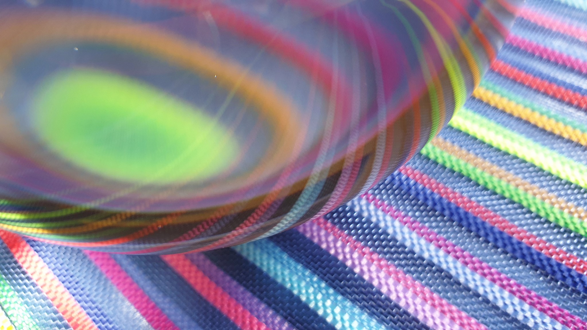 crystal ball and stripes