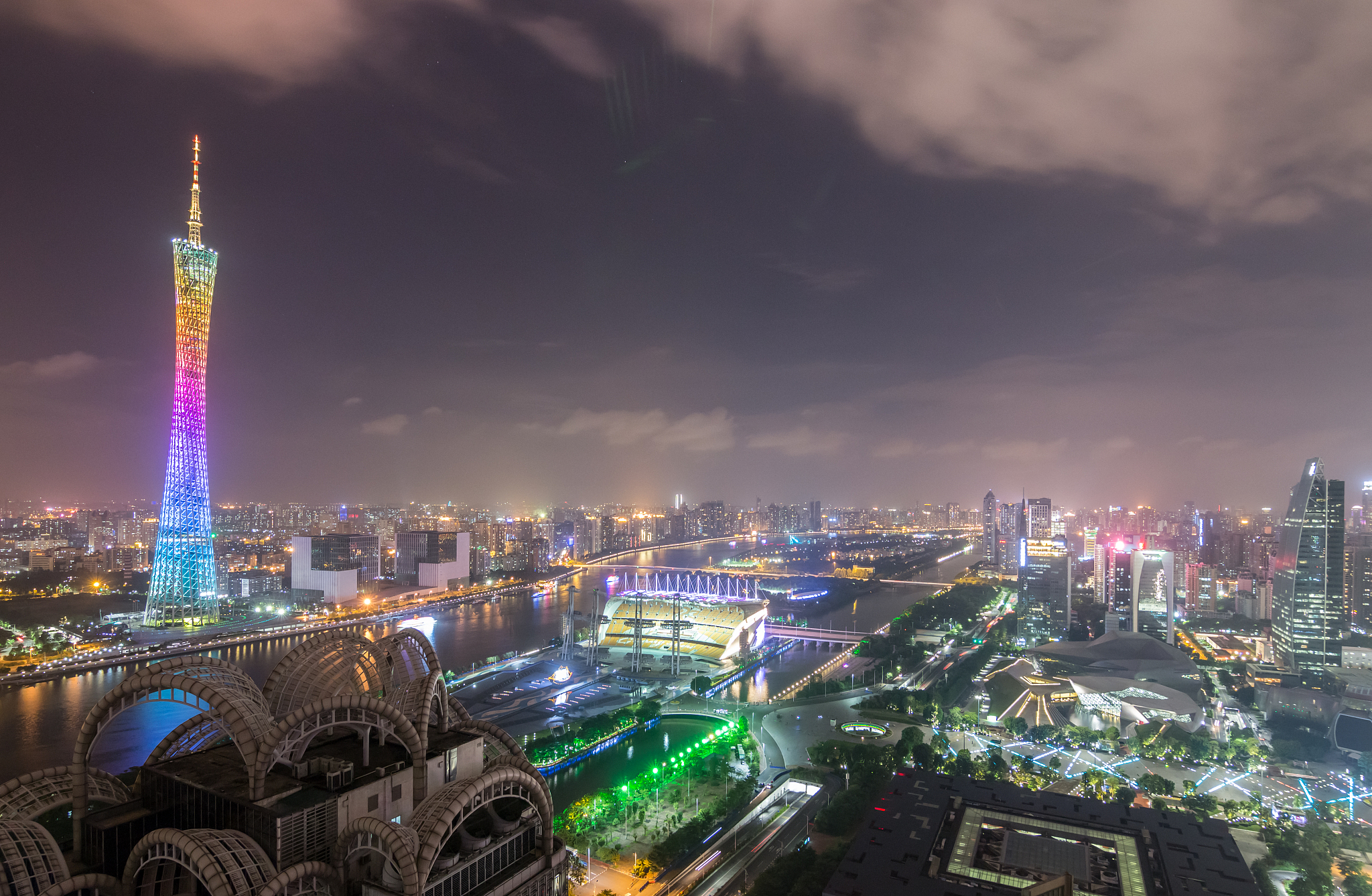 guangzhou cbd night
