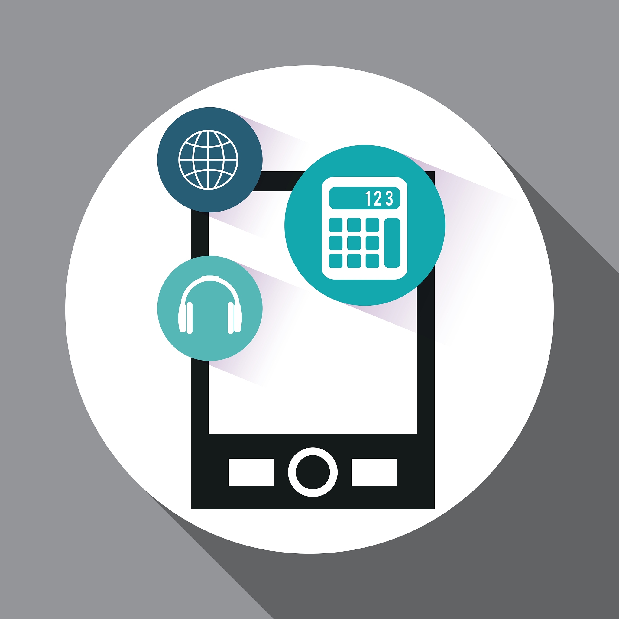 smartphone icon design